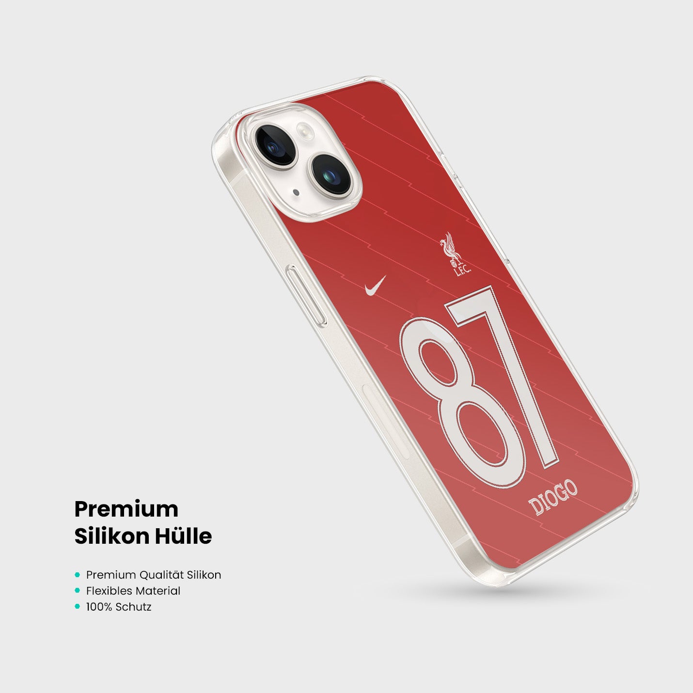 Personalisierte Liverpool Handyhülle - 1instaphone