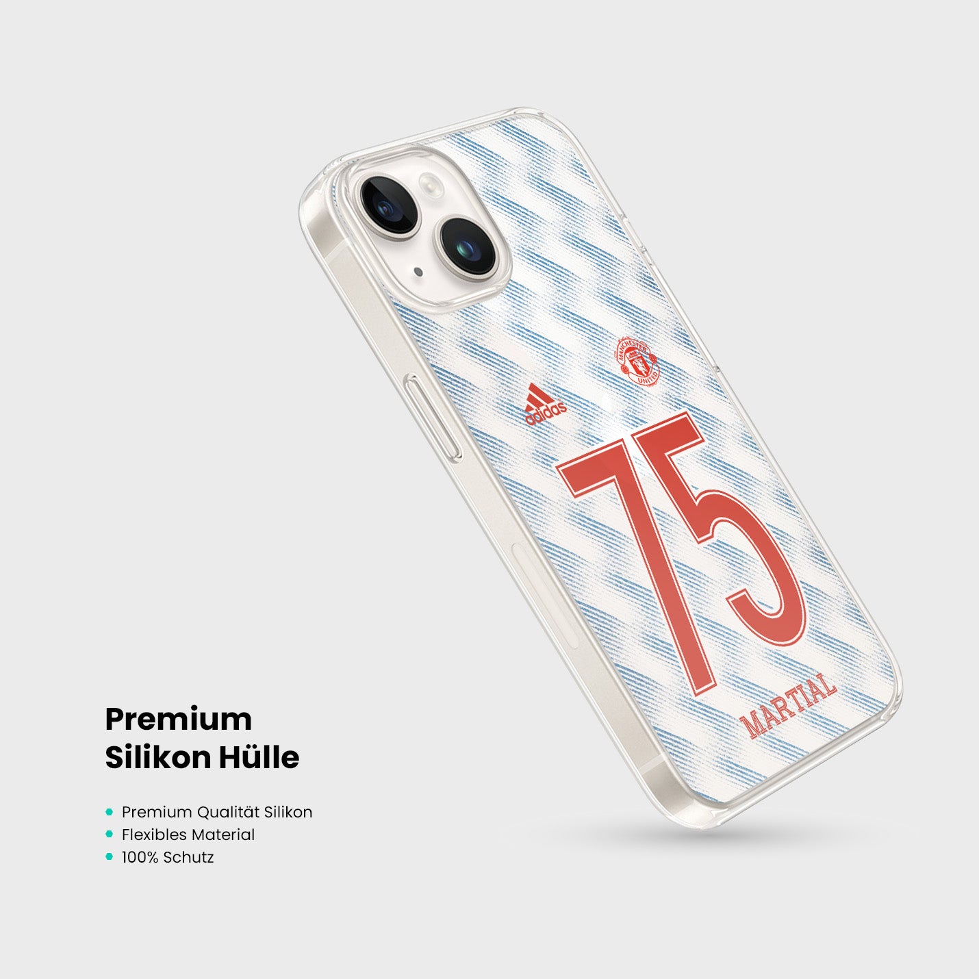 Personalisierte Manchester United Handyhülle - 1instaphone
