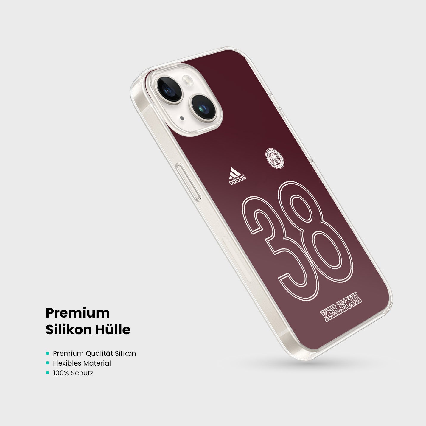 Personalisierte Leicester City Handyhülle - 1instaphone