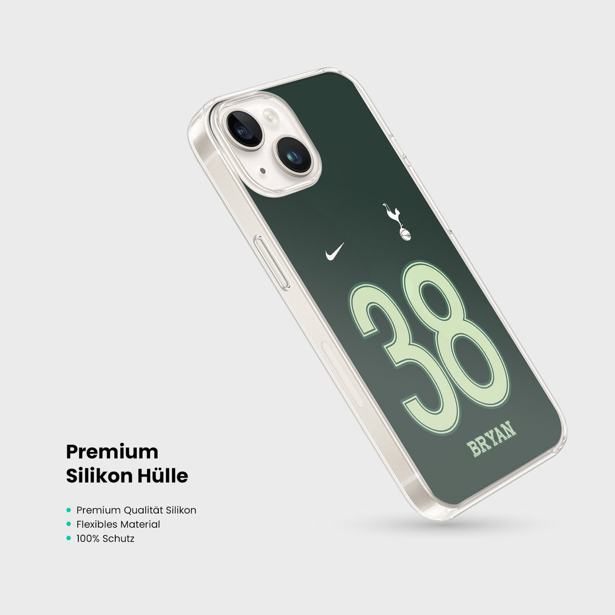 Personalisierte Tottenham Hotspur Handyhülle - 1instaphone