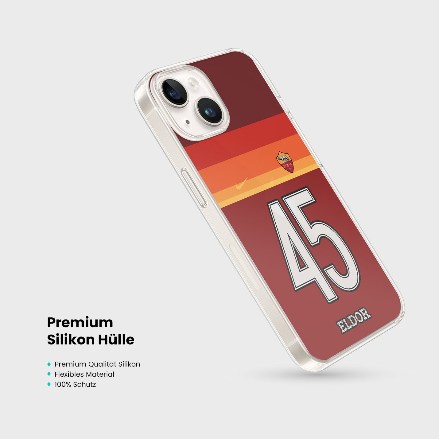 Personalisierte AS Roma Handyhülle - 1instaphone