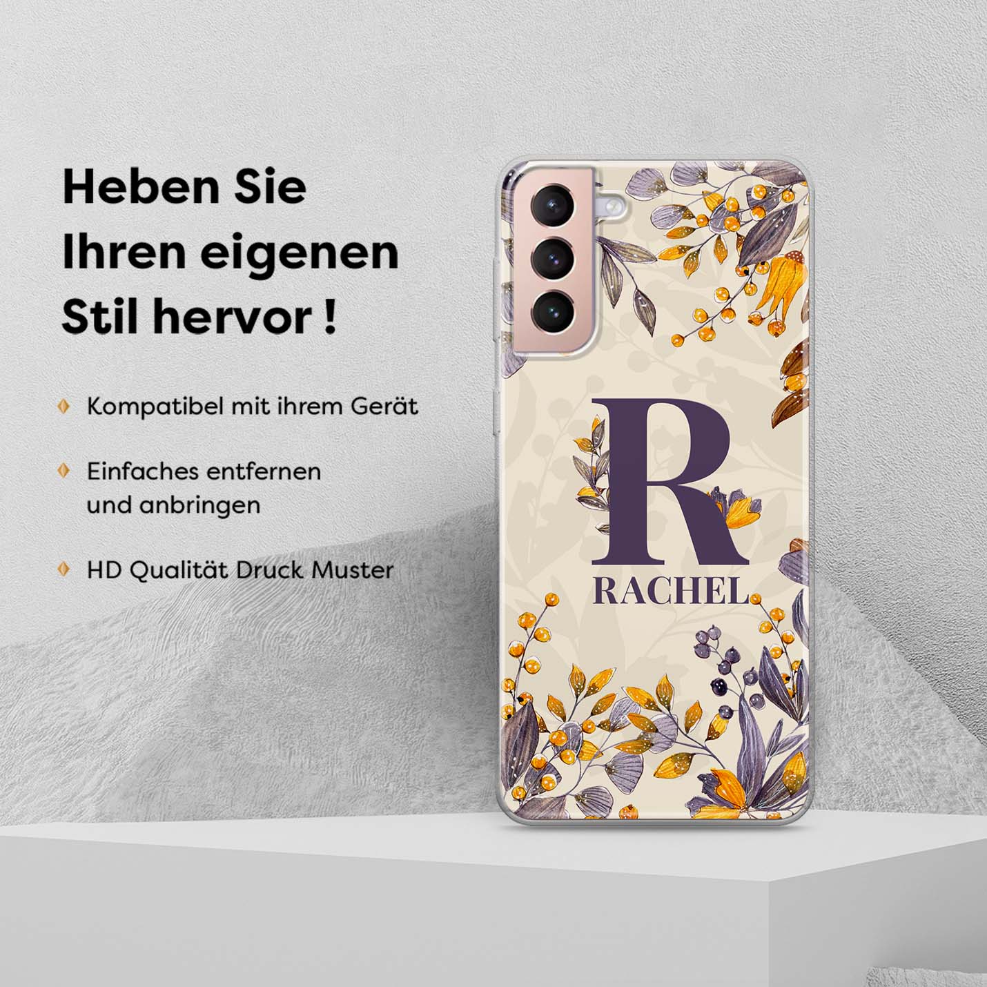 3D EMBOSSED WATERCOLOR SPRING - 1instaphone