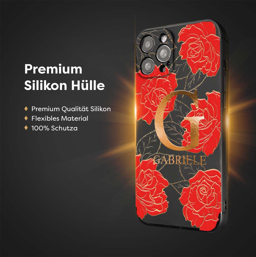 3D EMOSSED ROSE GOLD - 1instaphone