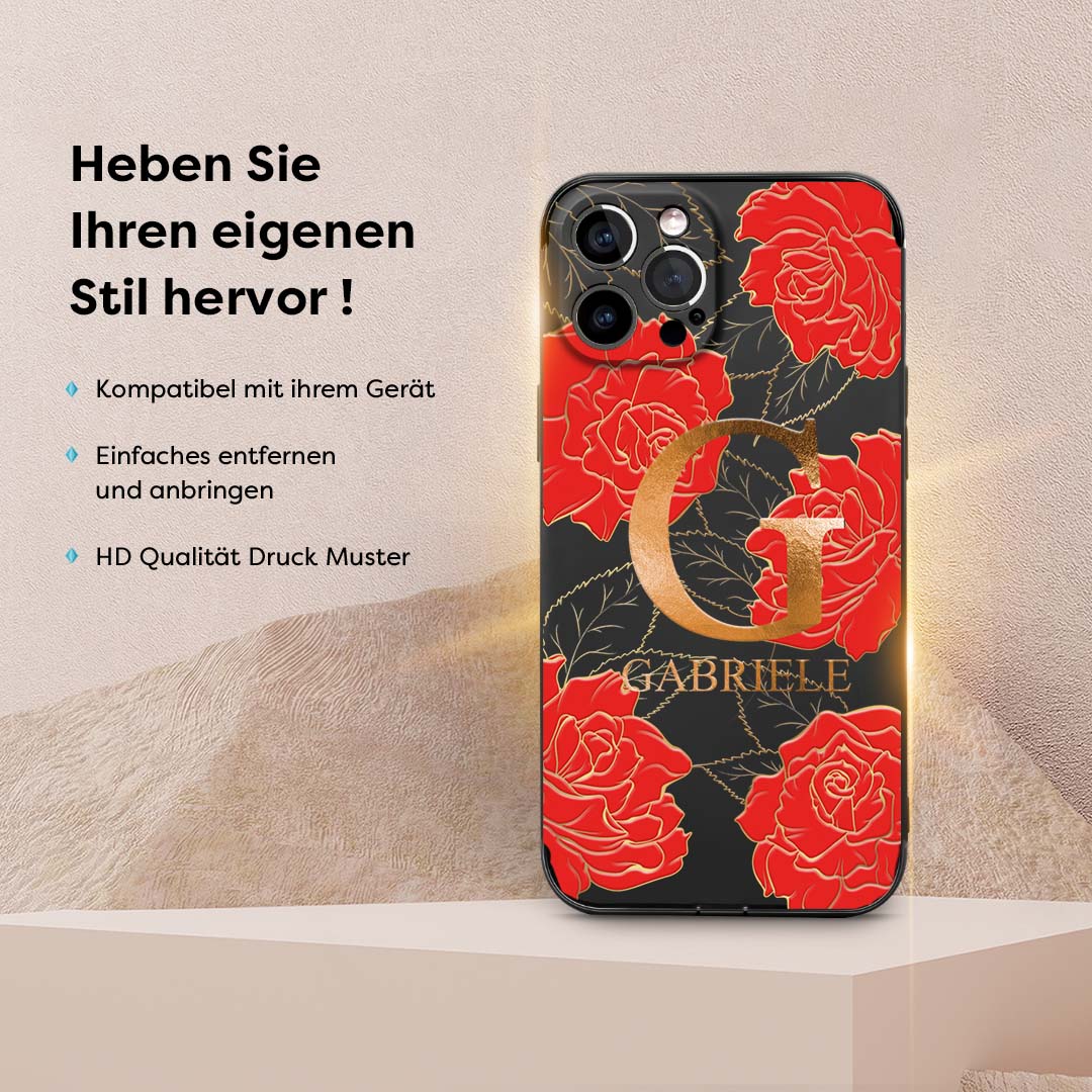 3D EMOSSED ROSE GOLD - 1instaphone