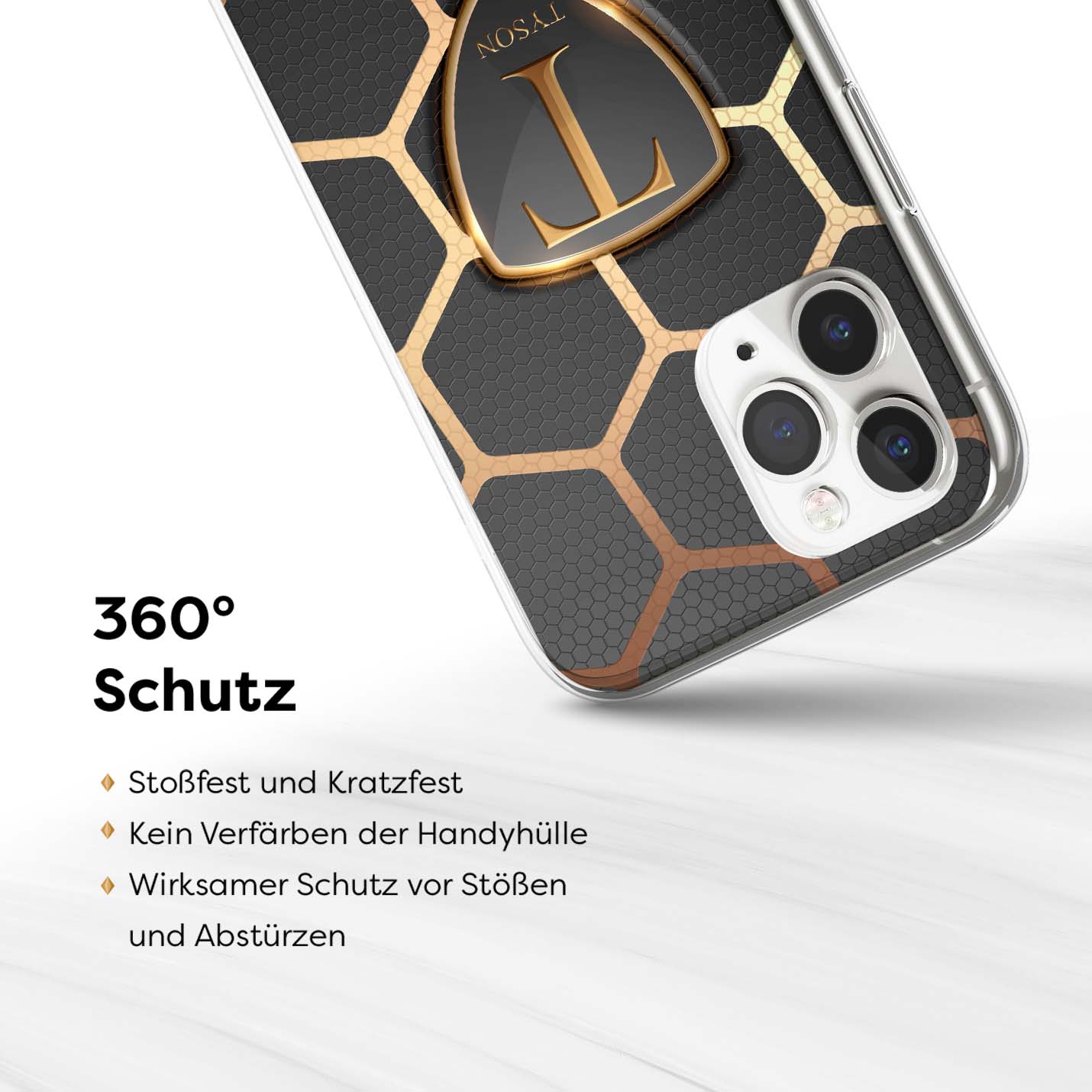 3D GOLDEN STYLE 2 - 1instaphone