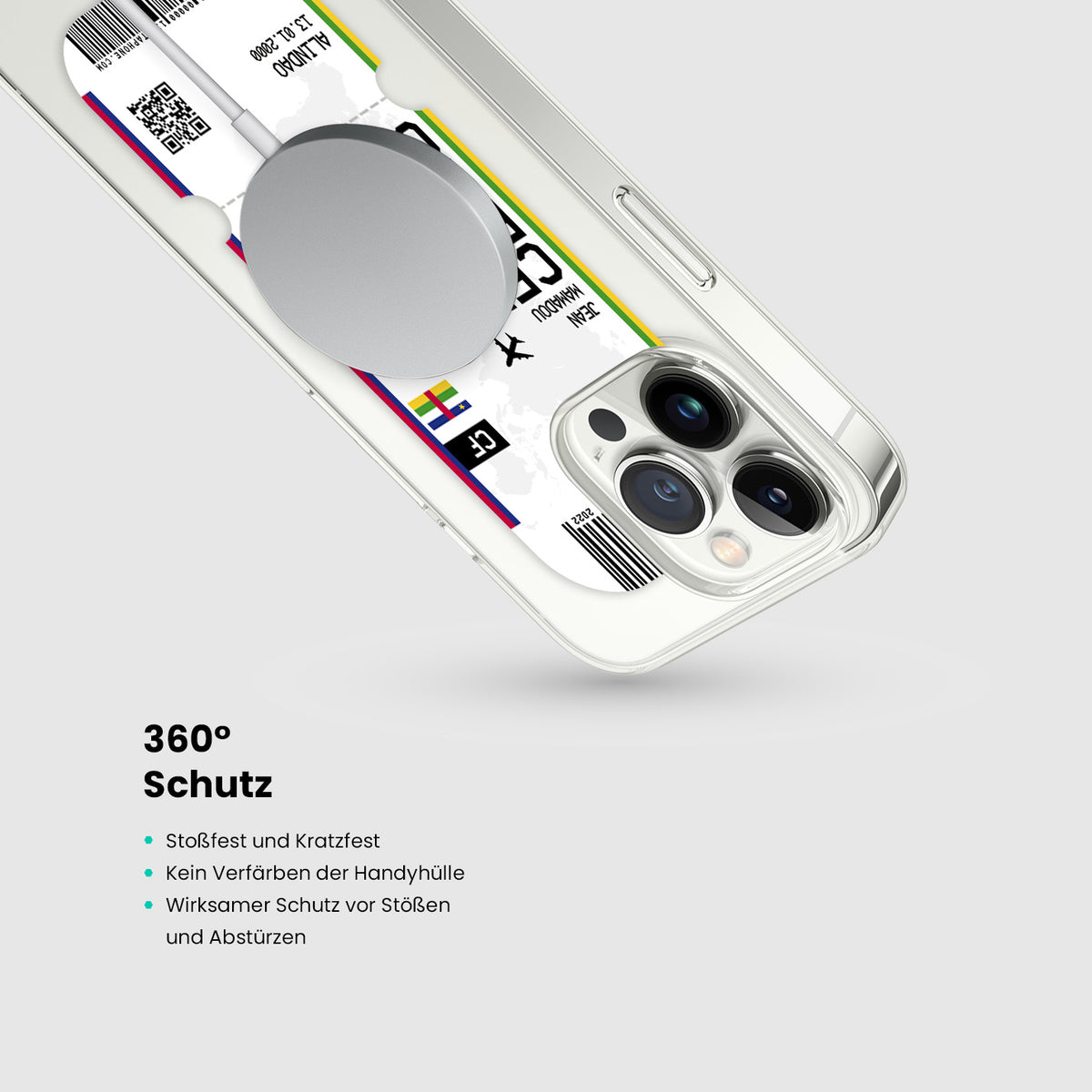 Handyhülle im Ticket Design - Afrika - 1instaphone