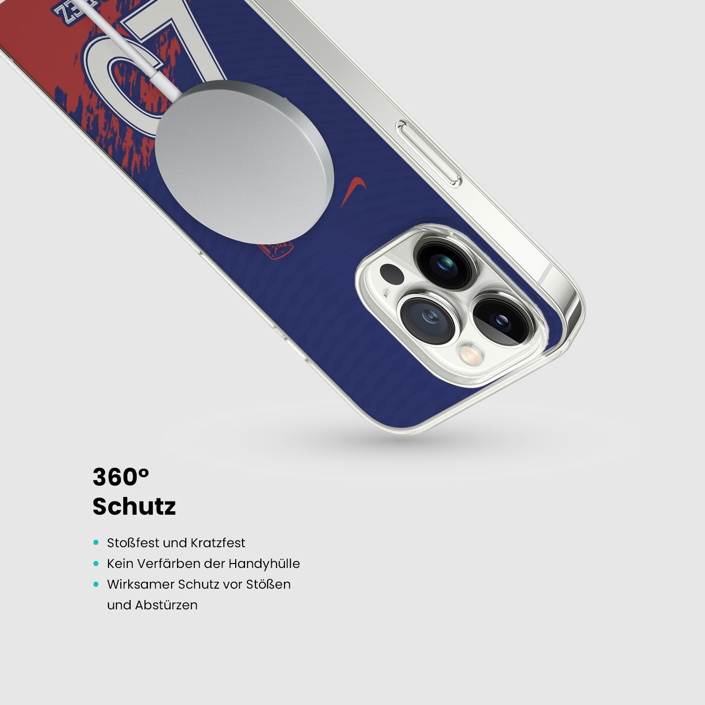 Personalisierte Atlético Madrid Handyhülle - 1instaphone