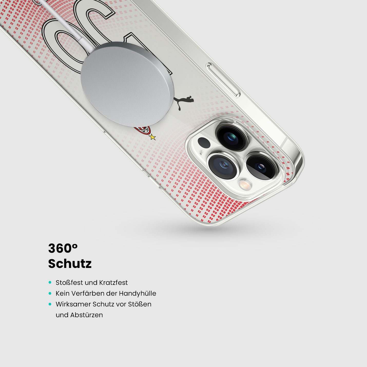 Personalisierte AC Milan Handyhülle - 1instaphone