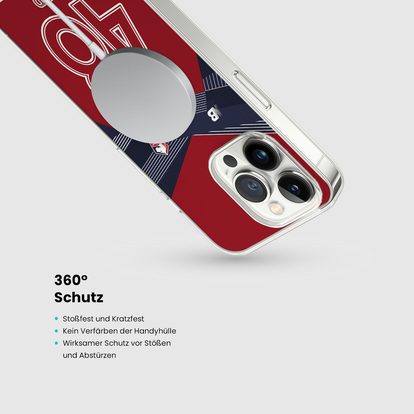 Personalisierte LOSC Lille Handyhülle - 1instaphone