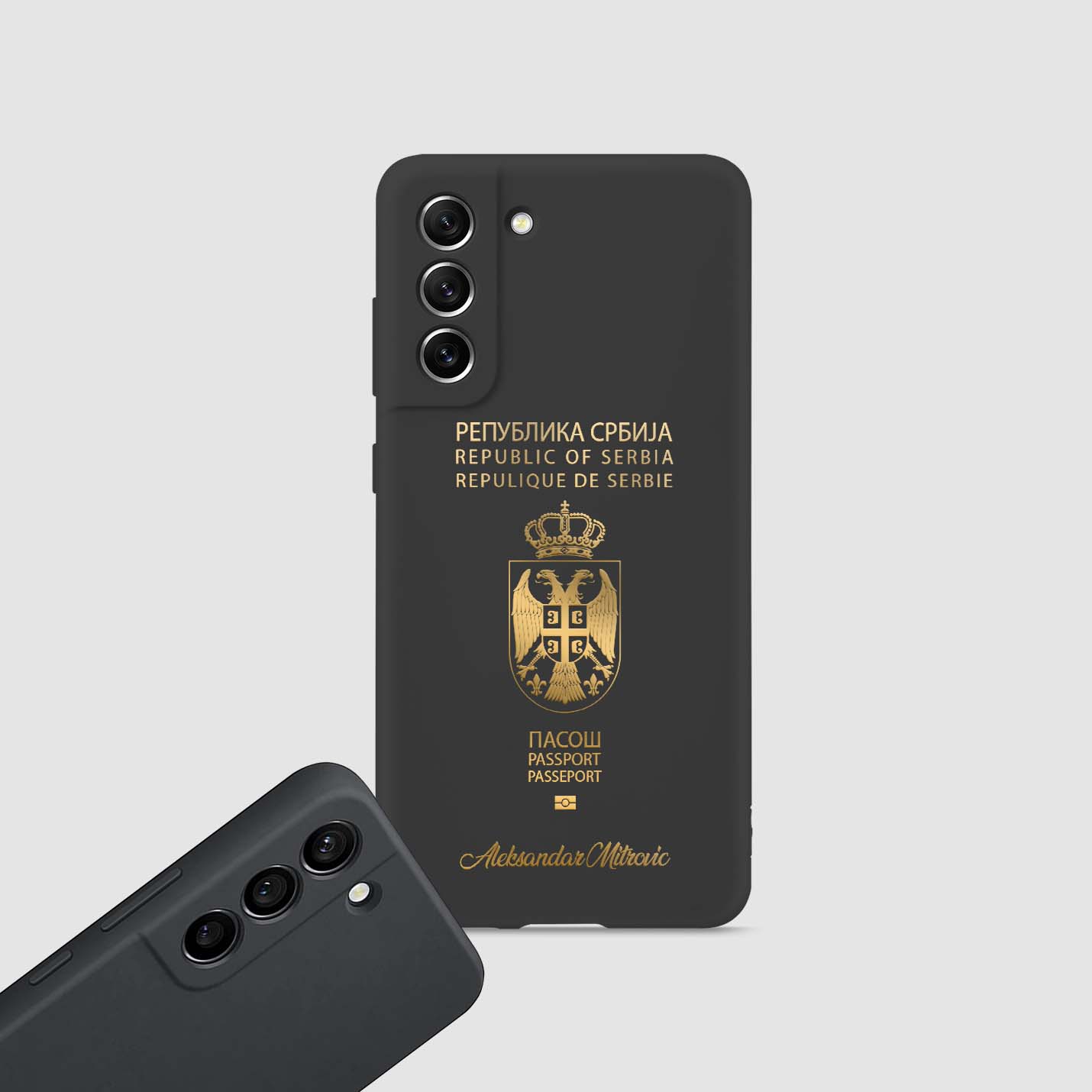 Handyhüllen mit Reisepass - Serbien - 1instaphone