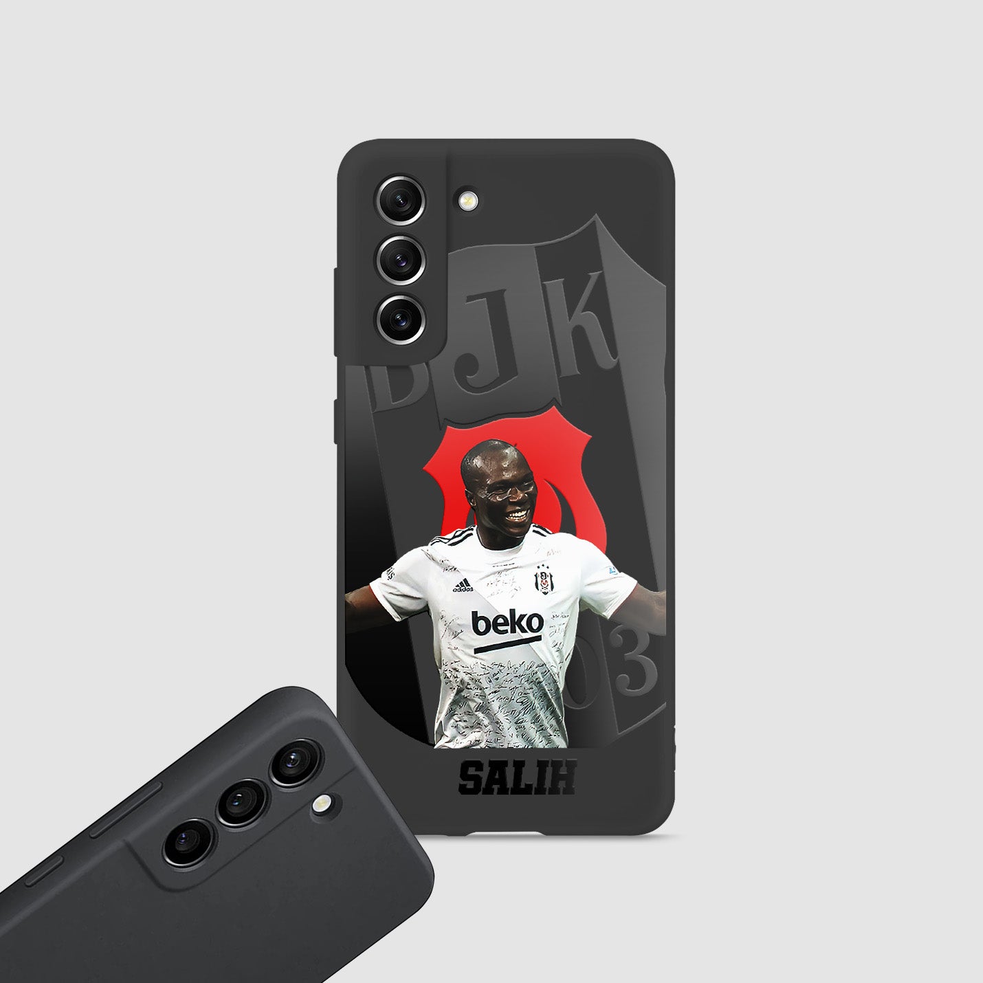 Vincent Aboubakar Beşiktaş Handyhülle mit Name - 1instaphone