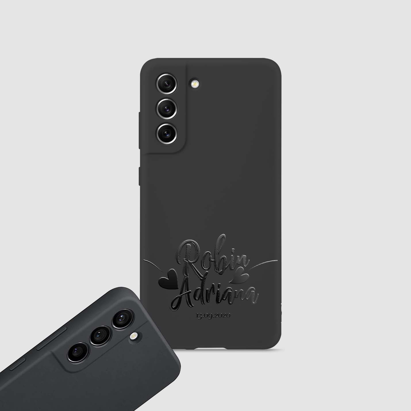 Personalisierte 3D Couple Elegant Handyhülle - 1instaphone