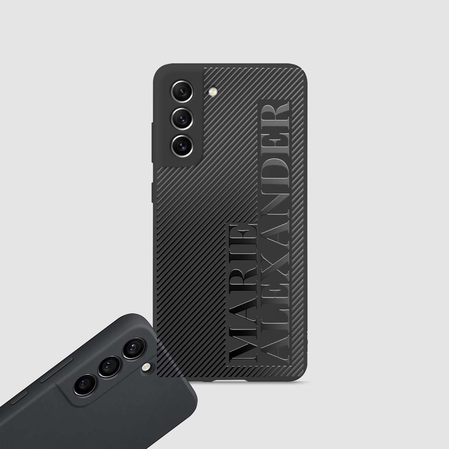 Personalisierte 3D Couple Lines Handyhülle - 1instaphone
