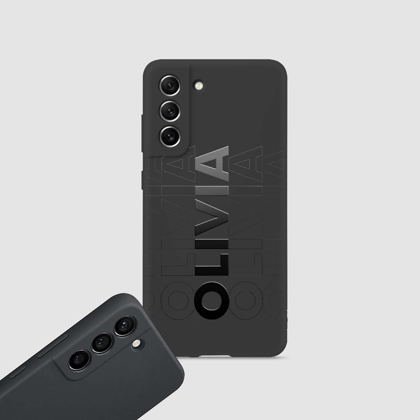Personalisierte Handyhülle mit Name 3D - 1instaphone
