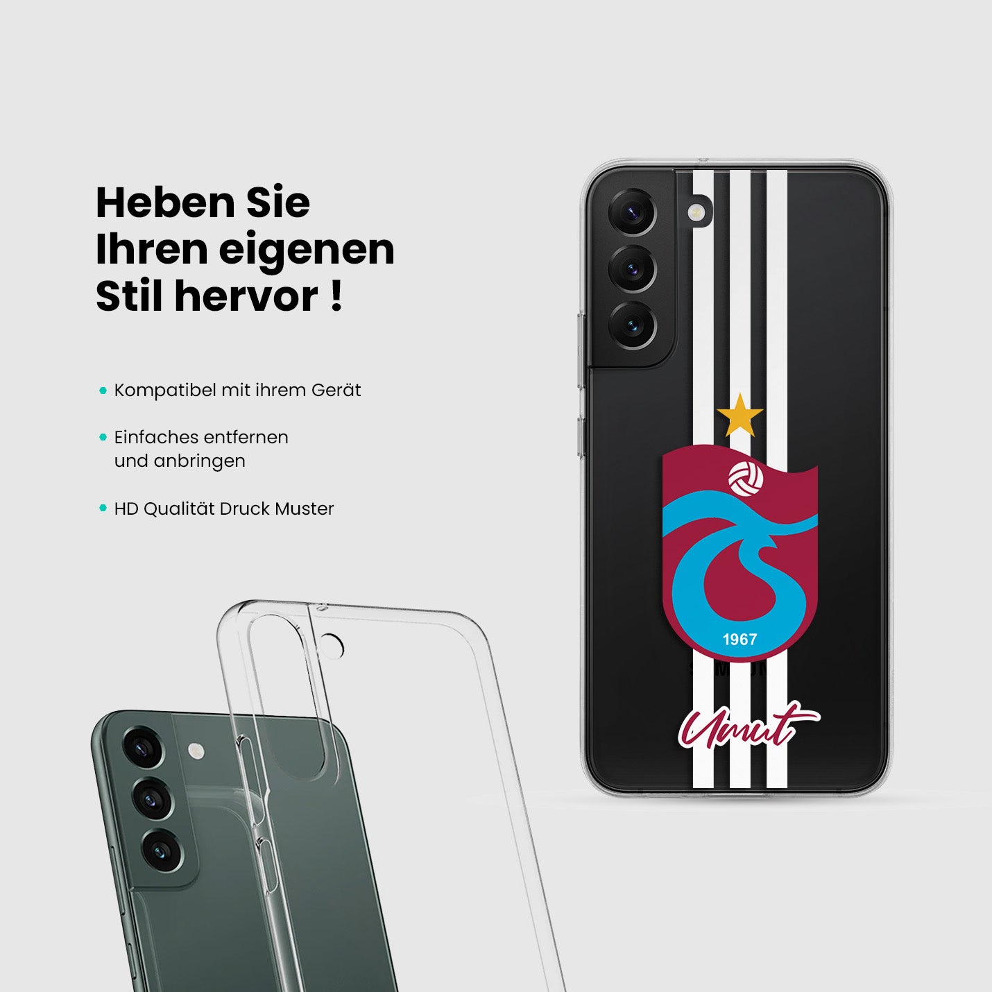 Trabzonspor Hülle 2021 mit Wunschname - 1instaphone