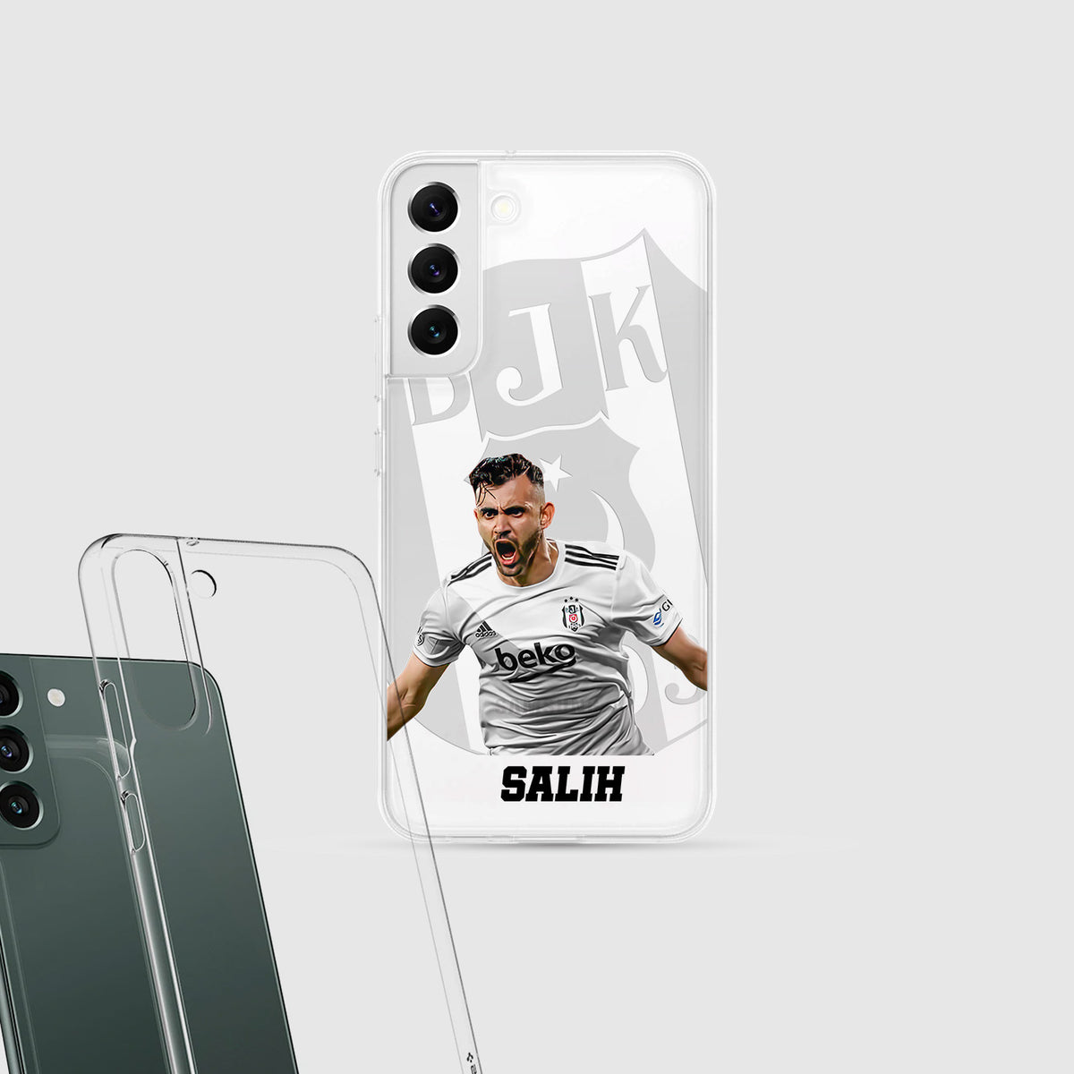 Rachid Ghezzal Beşiktaş Handyhülle mit Name - 1instaphone