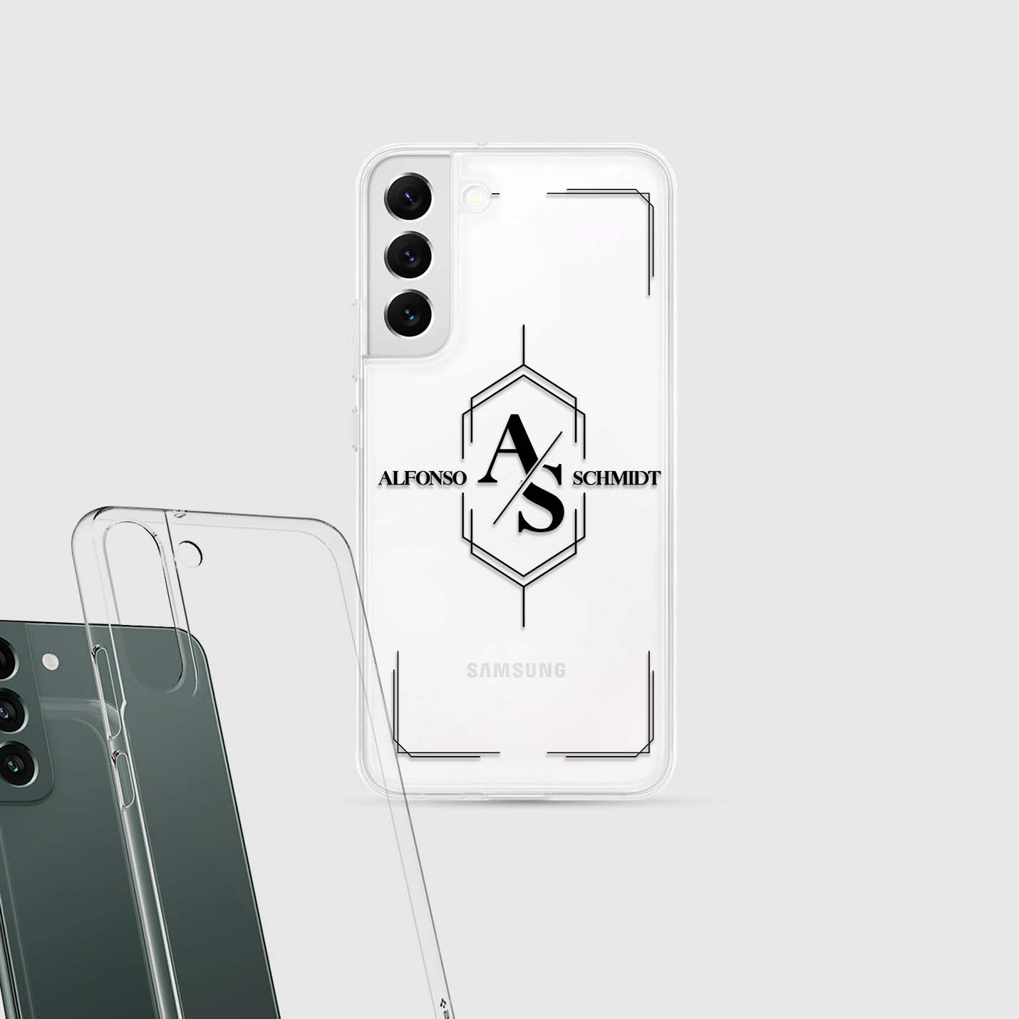 Personalisierte Handyhülle mit Name 3D - 1instaphone