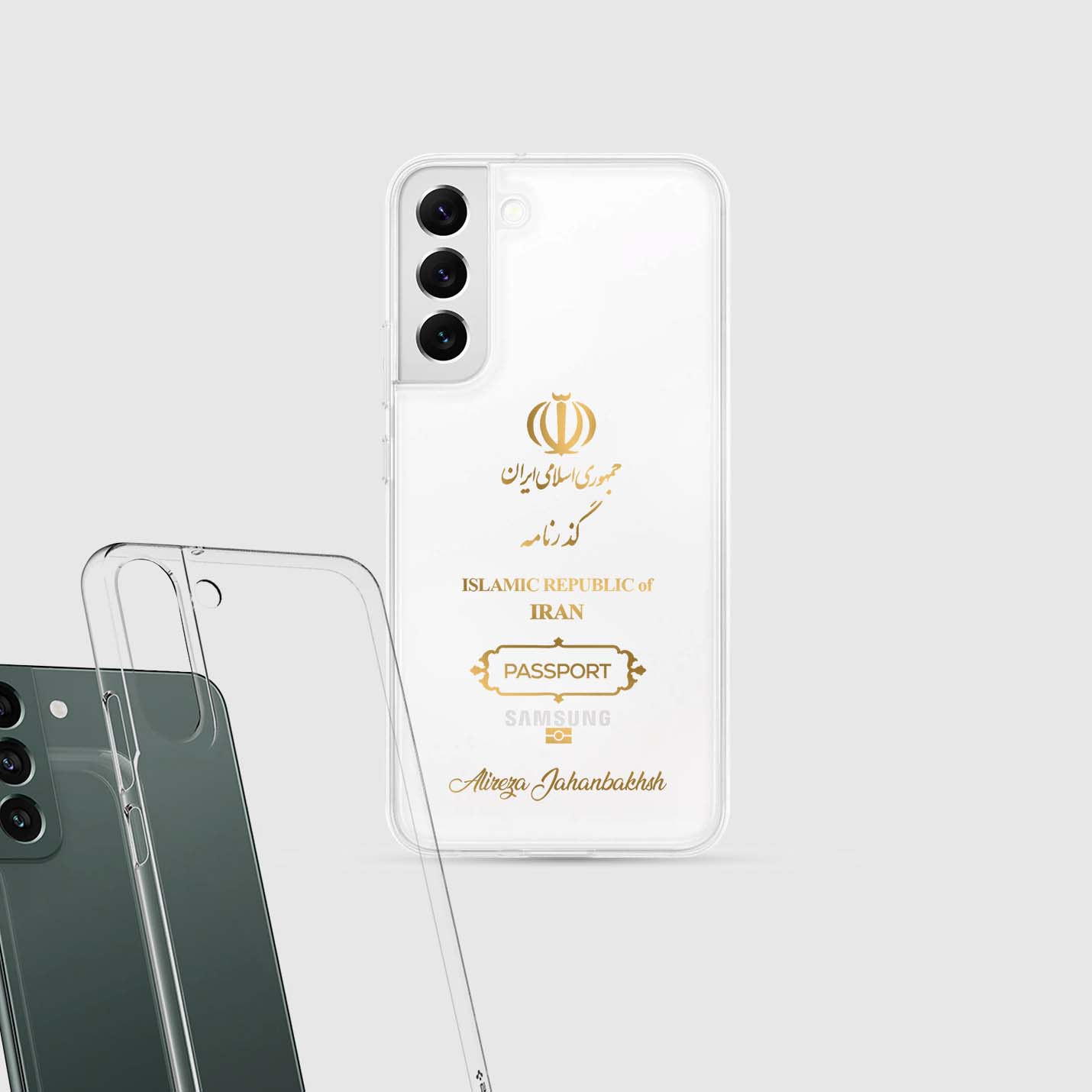 Handyhüllen mit Reisepass - Iran - 1instaphone