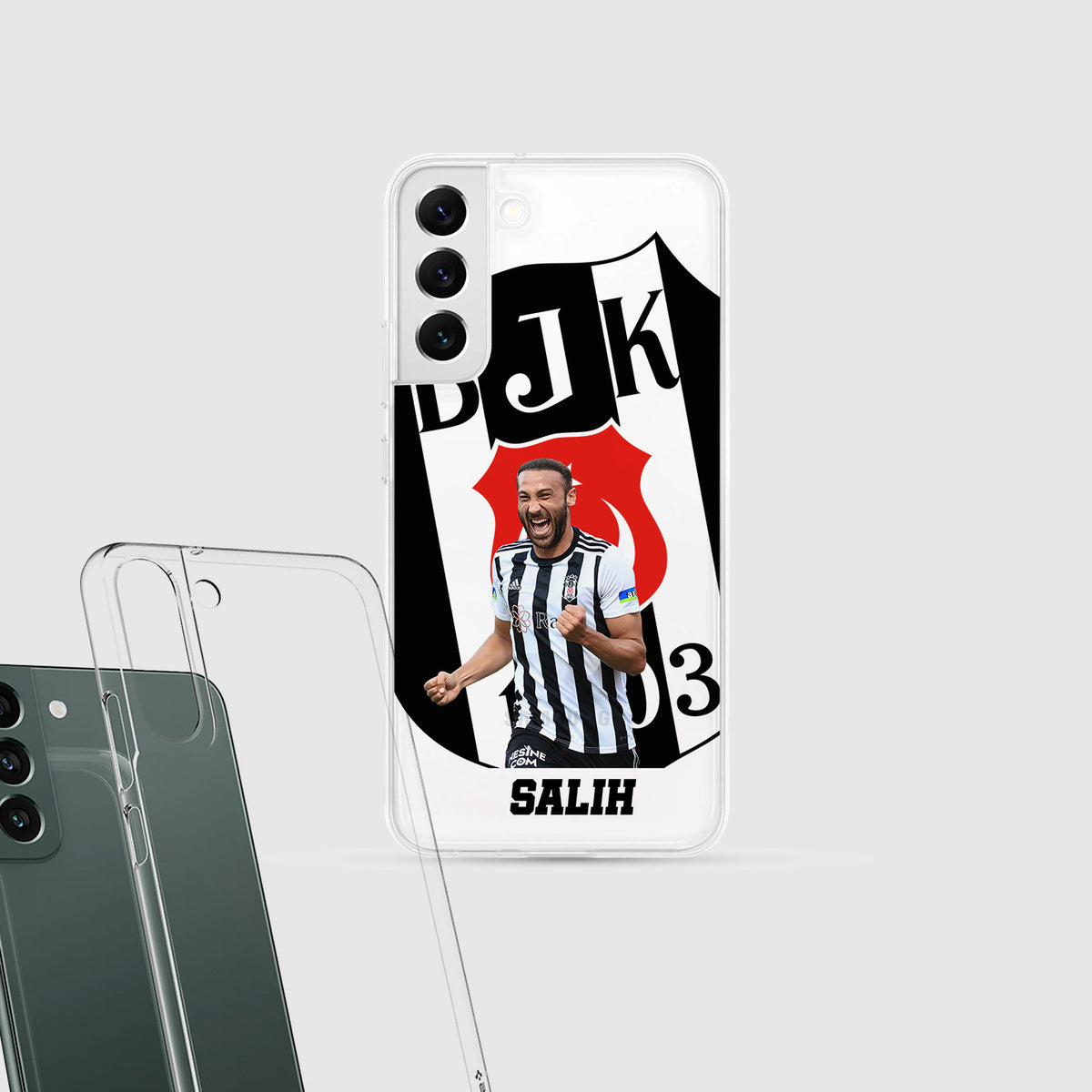 Cenk Tosun Beşiktaş Handyhülle mit Name - 1instaphone