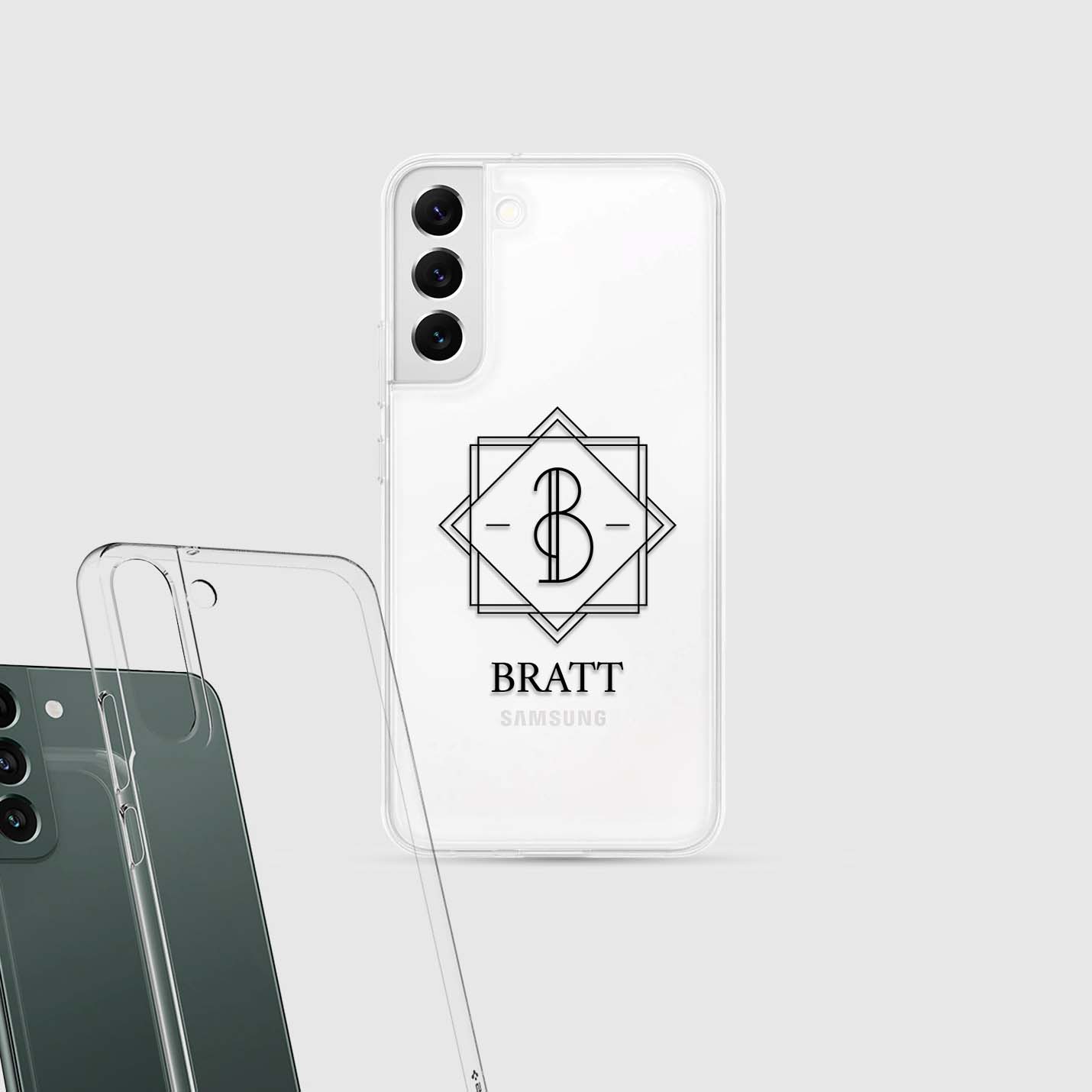 Personalisierte Handyhülle mit Name 3D - 1instaphone