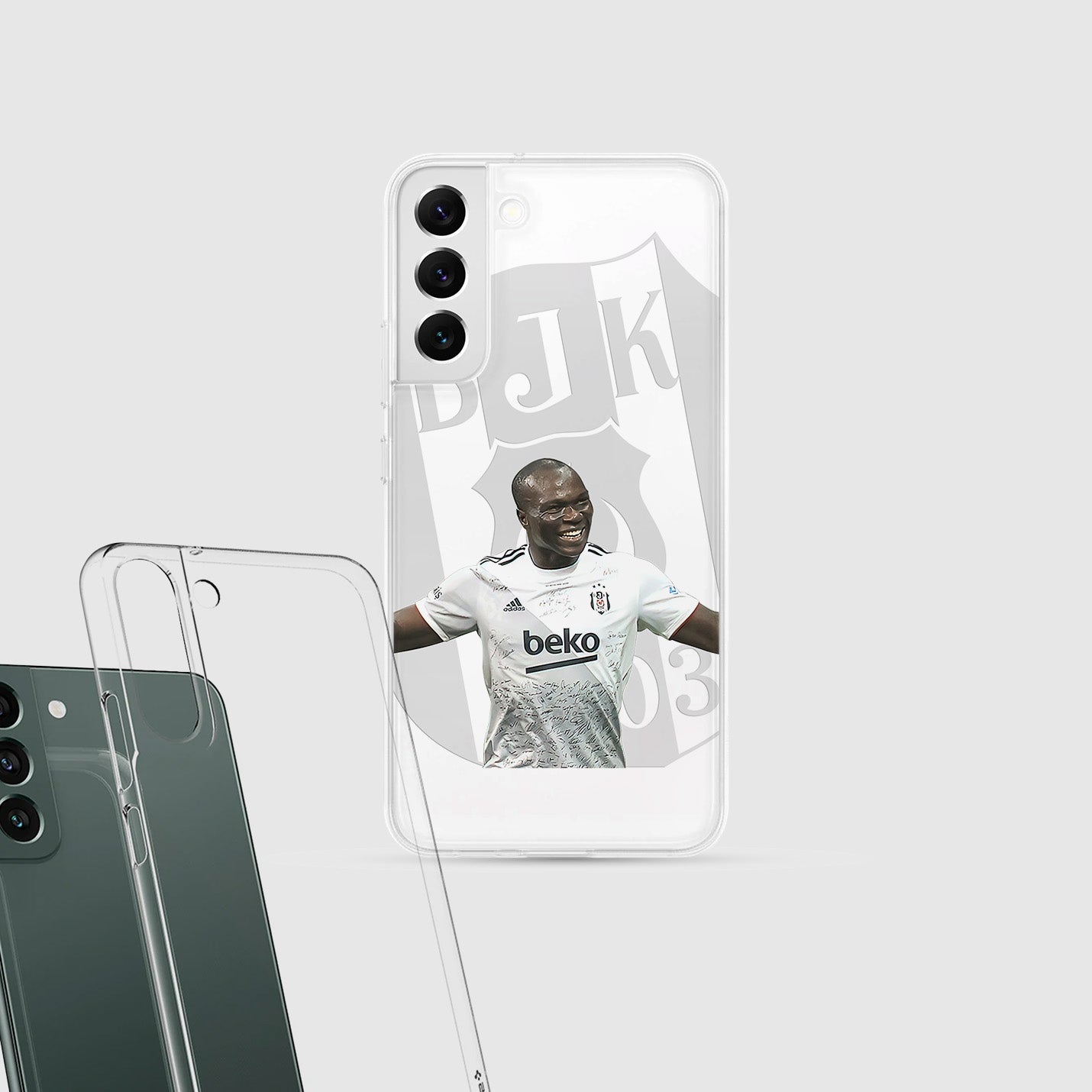 Vincent Aboubakar Beşiktaş Handyhülle mit Name - 1instaphone