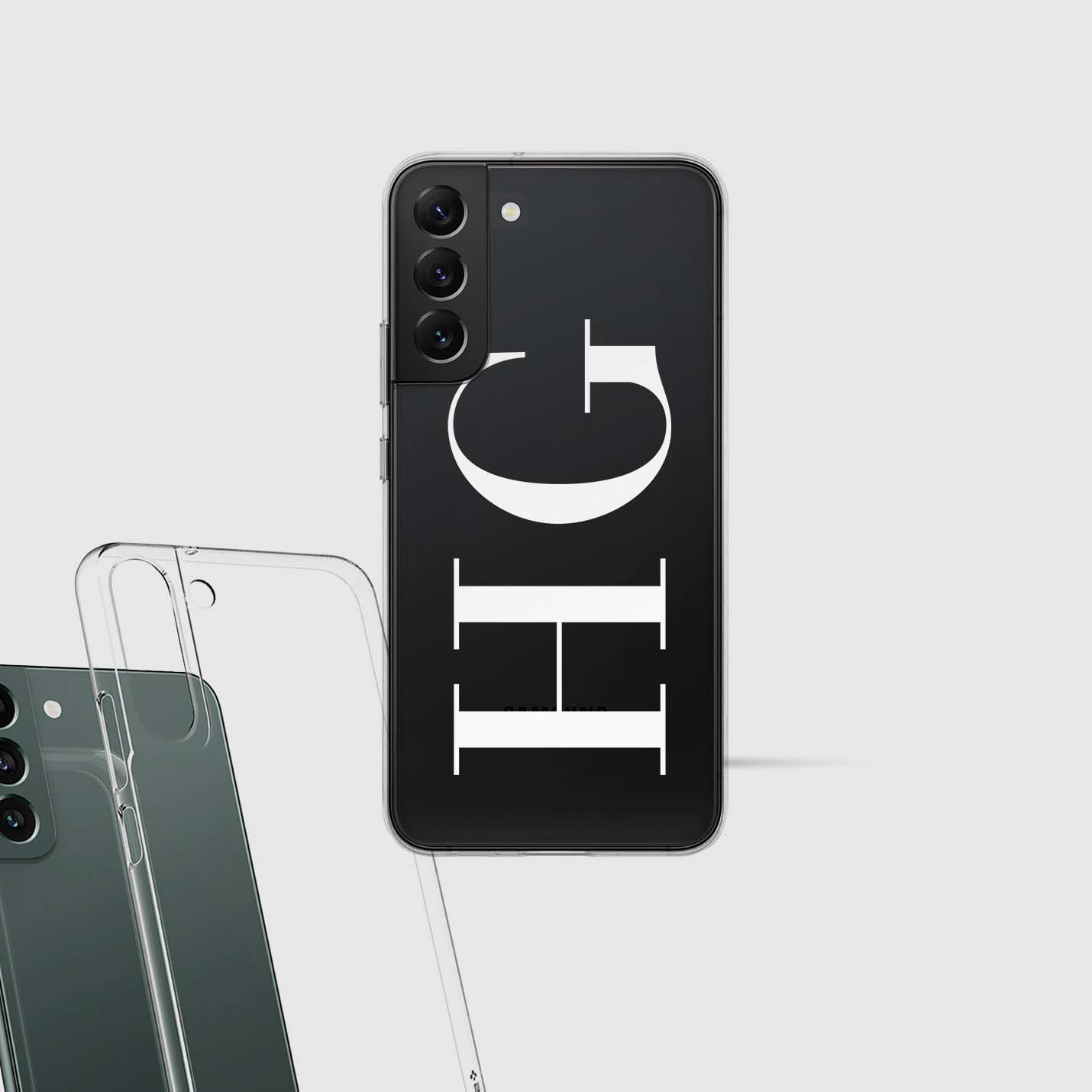 Personalisierte Handyhülle mit Buchstaben 3D - 1instaphone