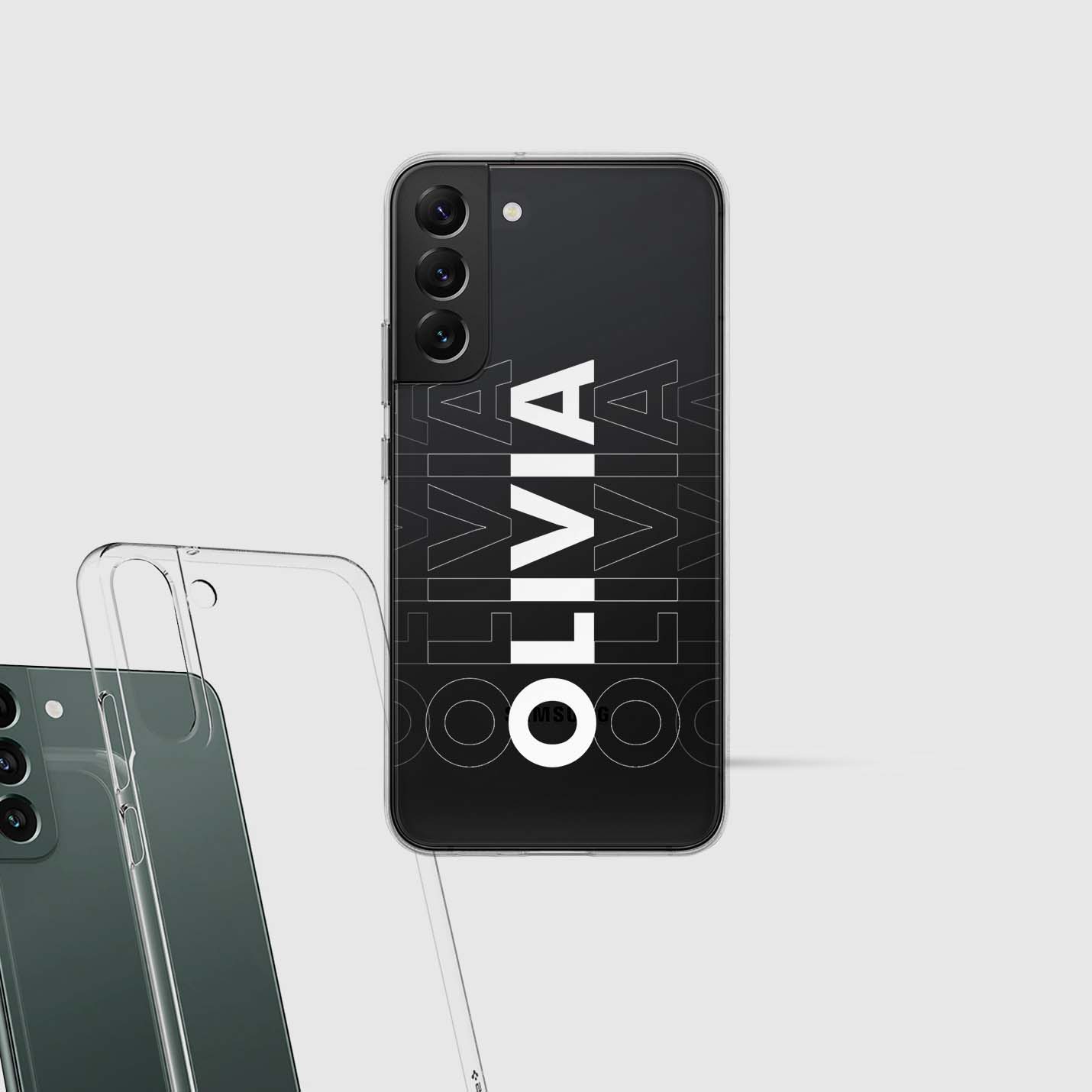 Personalisierte Handyhülle mit Name 3D - 1instaphone