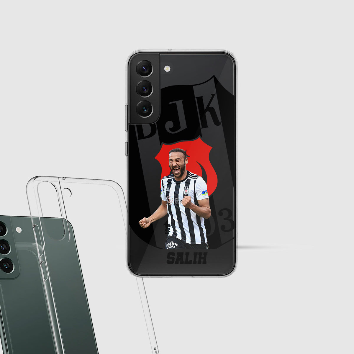 Cenk Tosun Beşiktaş Handyhülle mit Name - 1instaphone