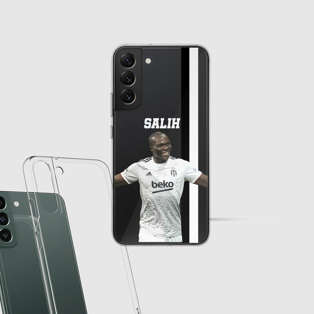 Vincent Aboubakar Beşiktaş Handyhülle mit Name - 1instaphone