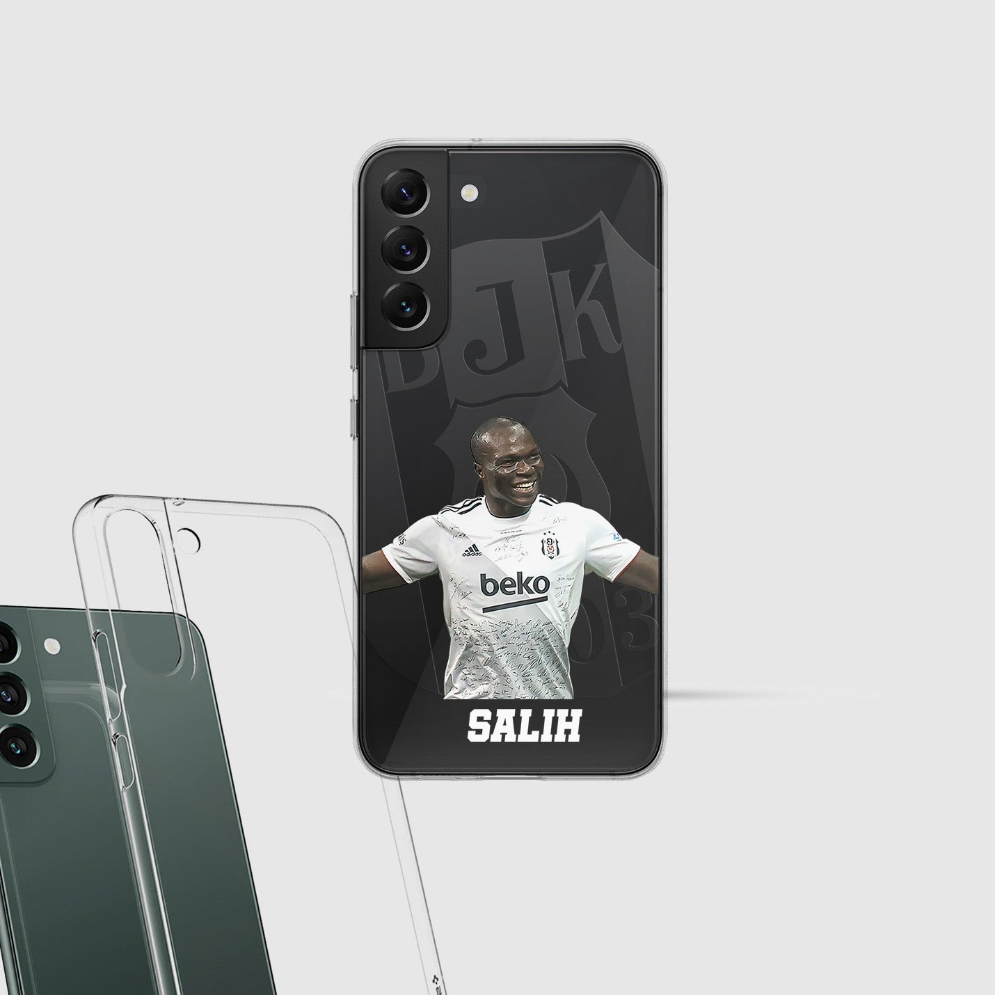 Vincent Aboubakar Beşiktaş Handyhülle mit Name - 1instaphone