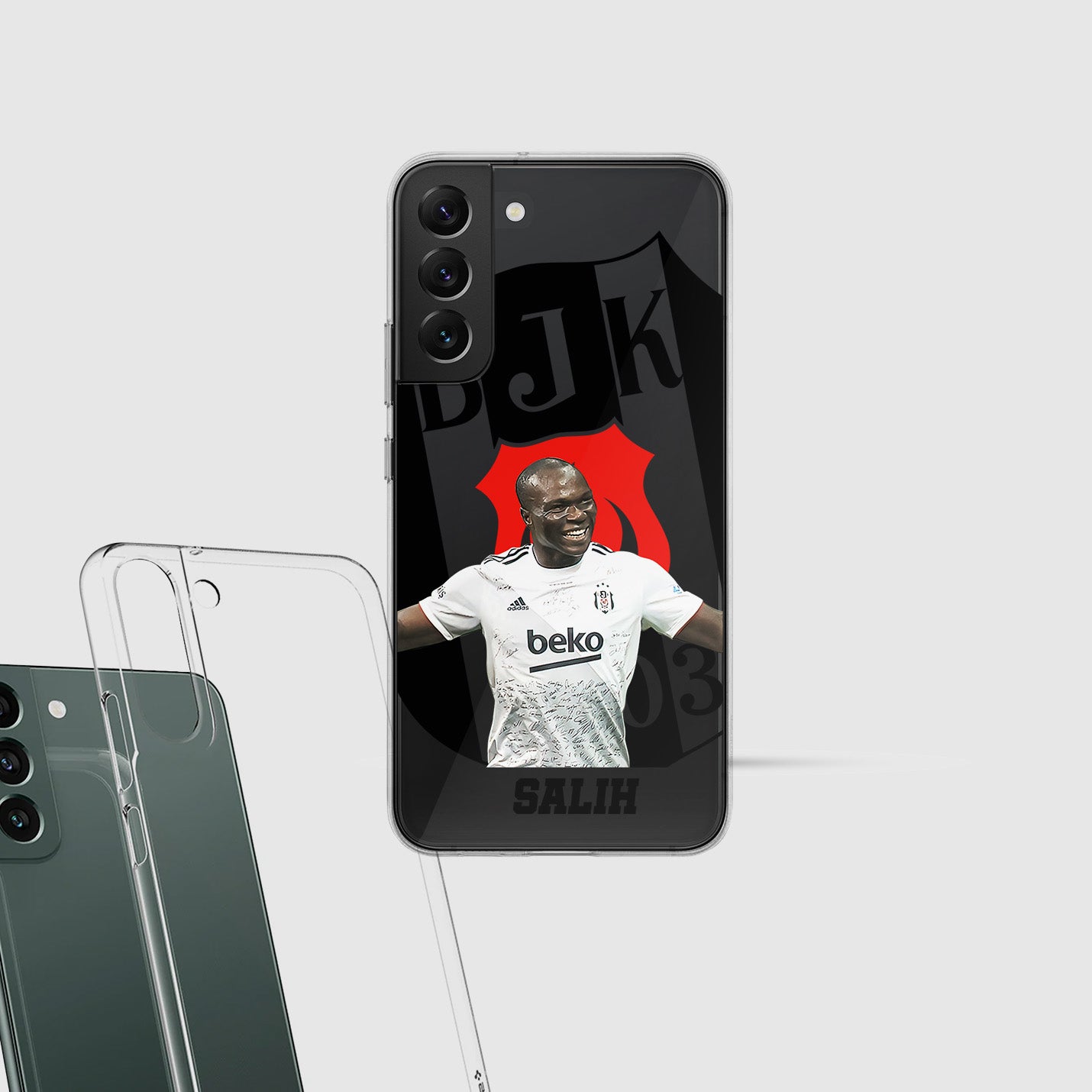 Vincent Aboubakar Beşiktaş Handyhülle mit Name - 1instaphone