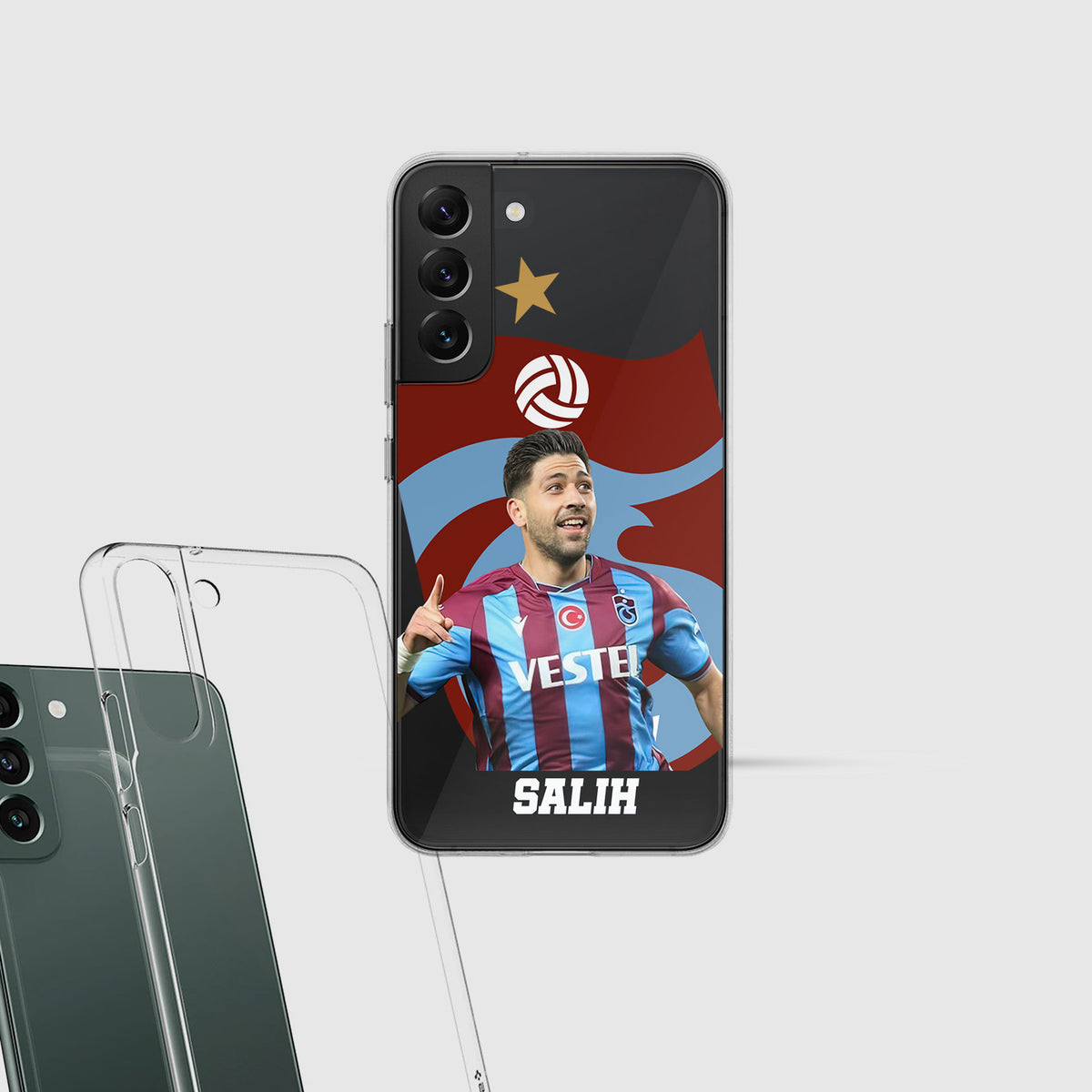 Anastasios Bakasetas Trazonspor Hülle mit Wunschname - 1instaphone