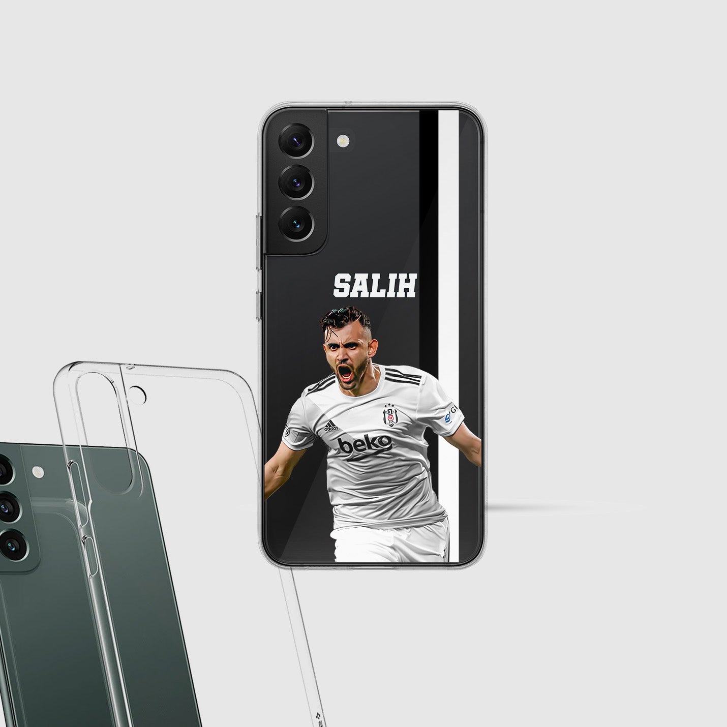 Rachid Ghezzal Beşiktaş Handyhülle mit Name - 1instaphone