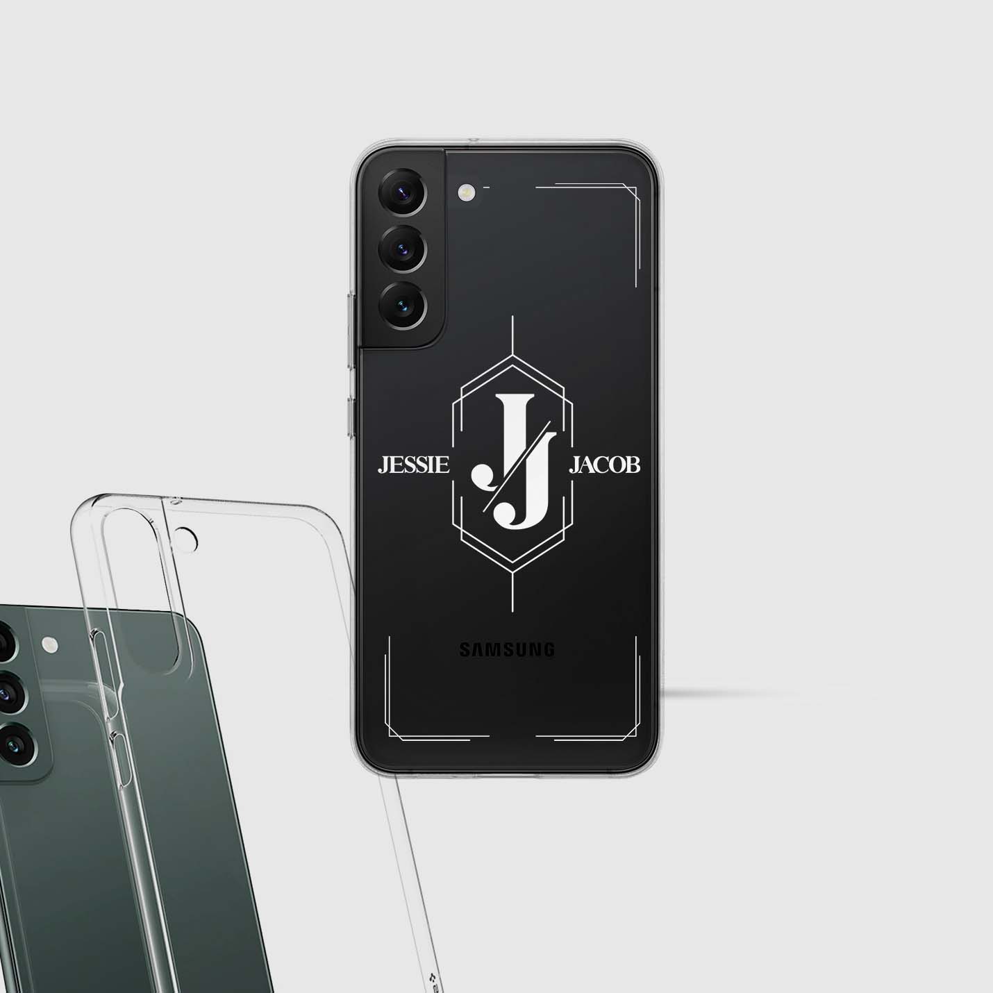 Personalisierte 3D Couple Handyhülle - 1instaphone