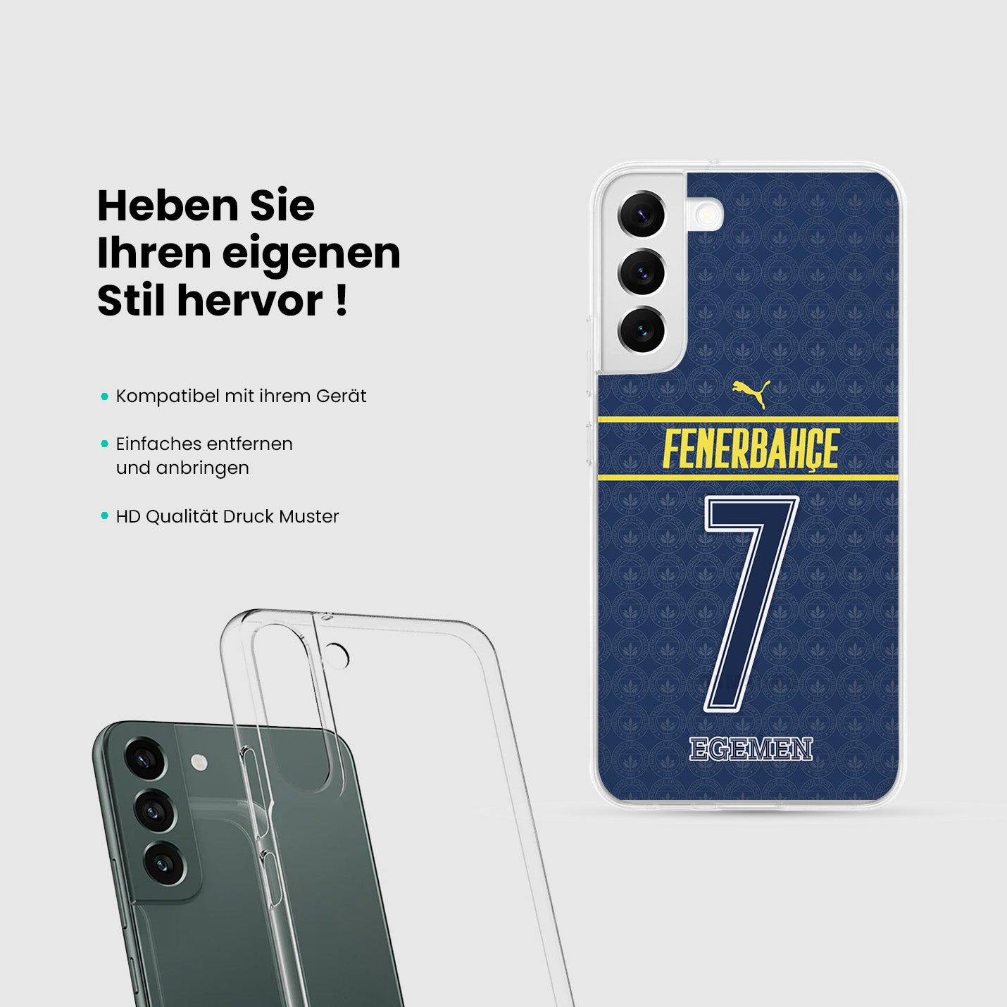 Personalisierte Fenerbahçe Handyhülle - 1instaphone
