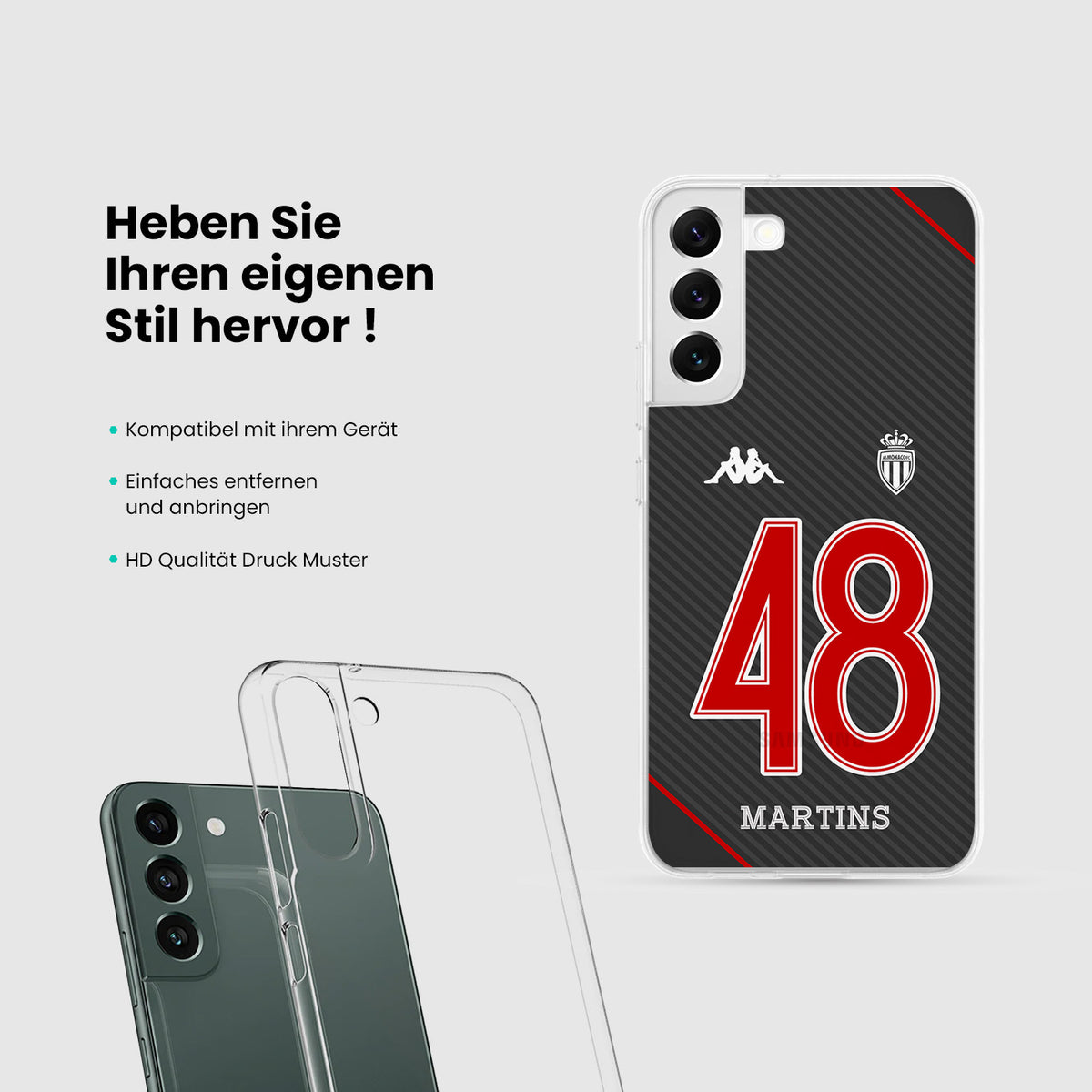 Personalisierte Monaco Handyhülle - 1instaphone