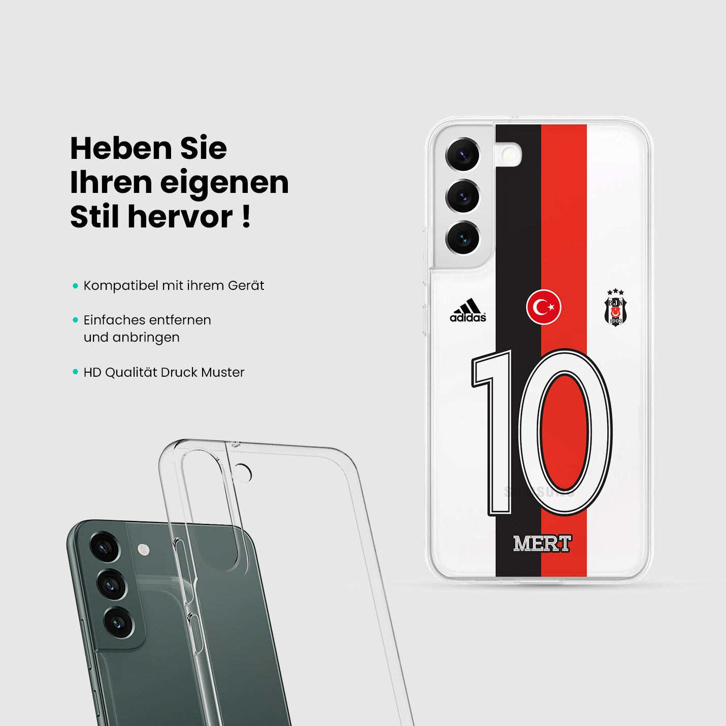 Personalisierte Besiktas Handyhülle - 1instaphone