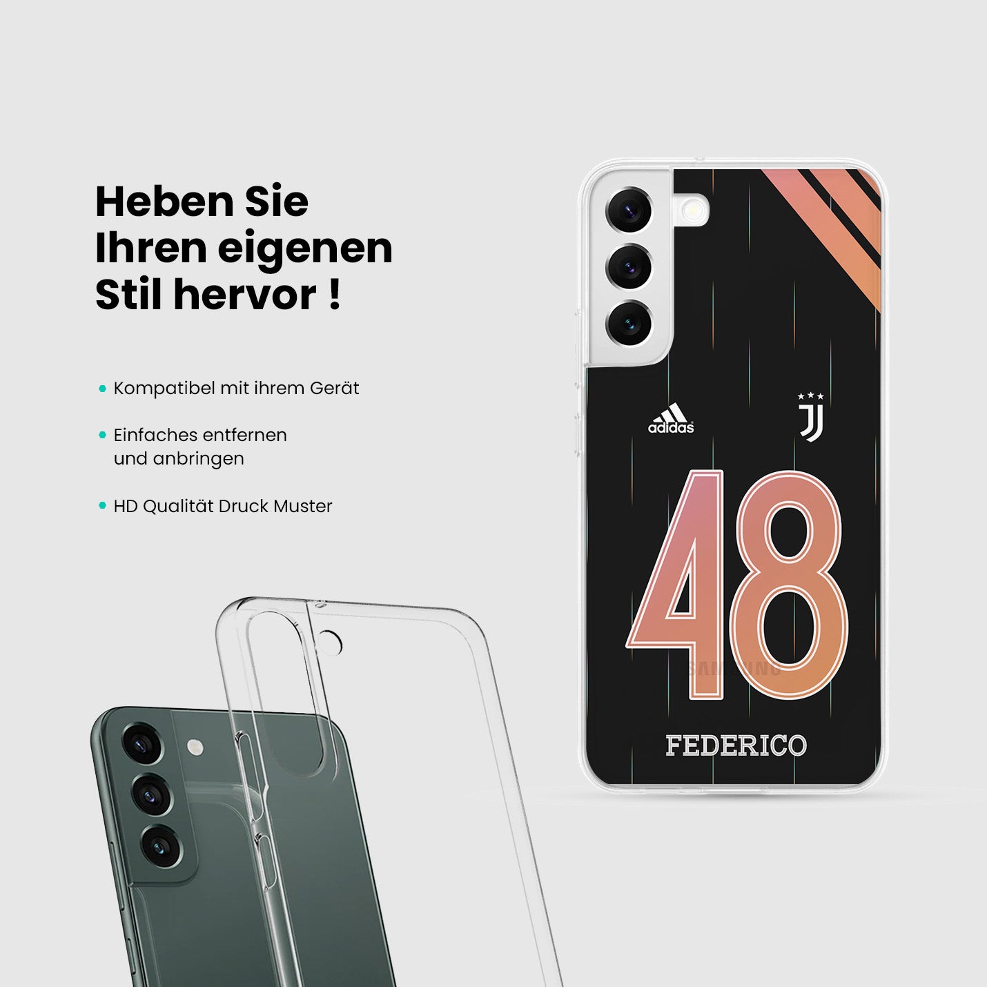 Personalisierte Juventus Handyhülle - 1instaphone