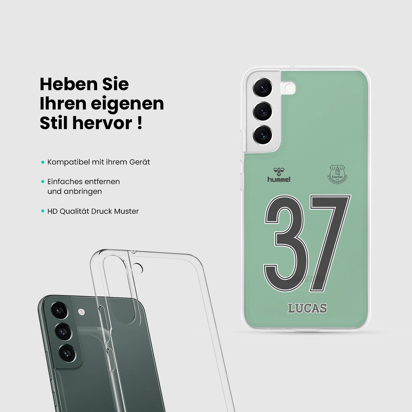 Personalisierte Everton Handyhülle - 1instaphone
