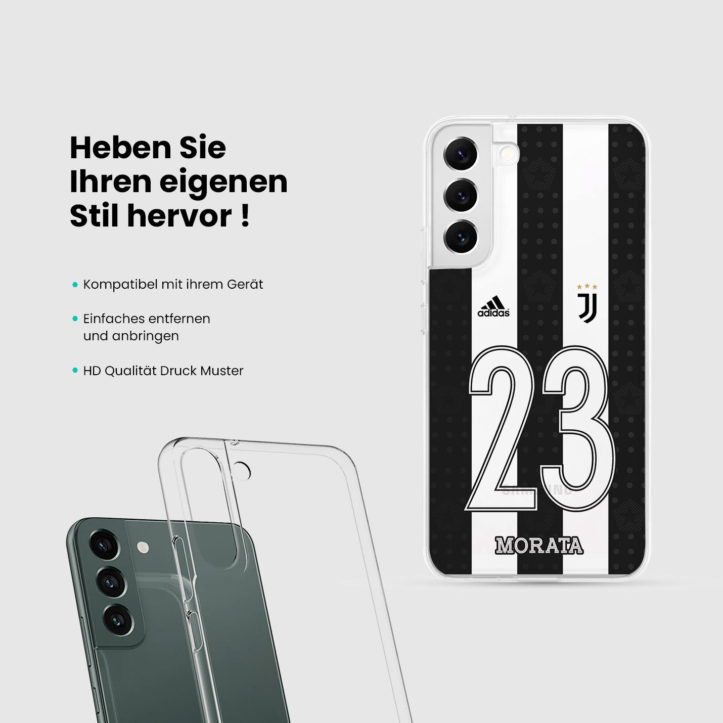 Personalisierte Juventus Handyhülle - 1instaphone