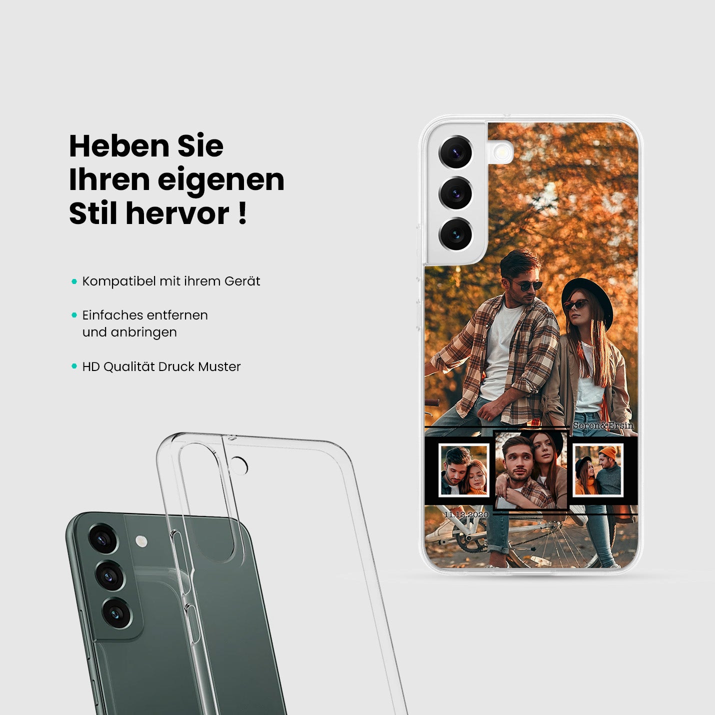 Handyhülle mit Wunschfoto Collage - 1instaphone