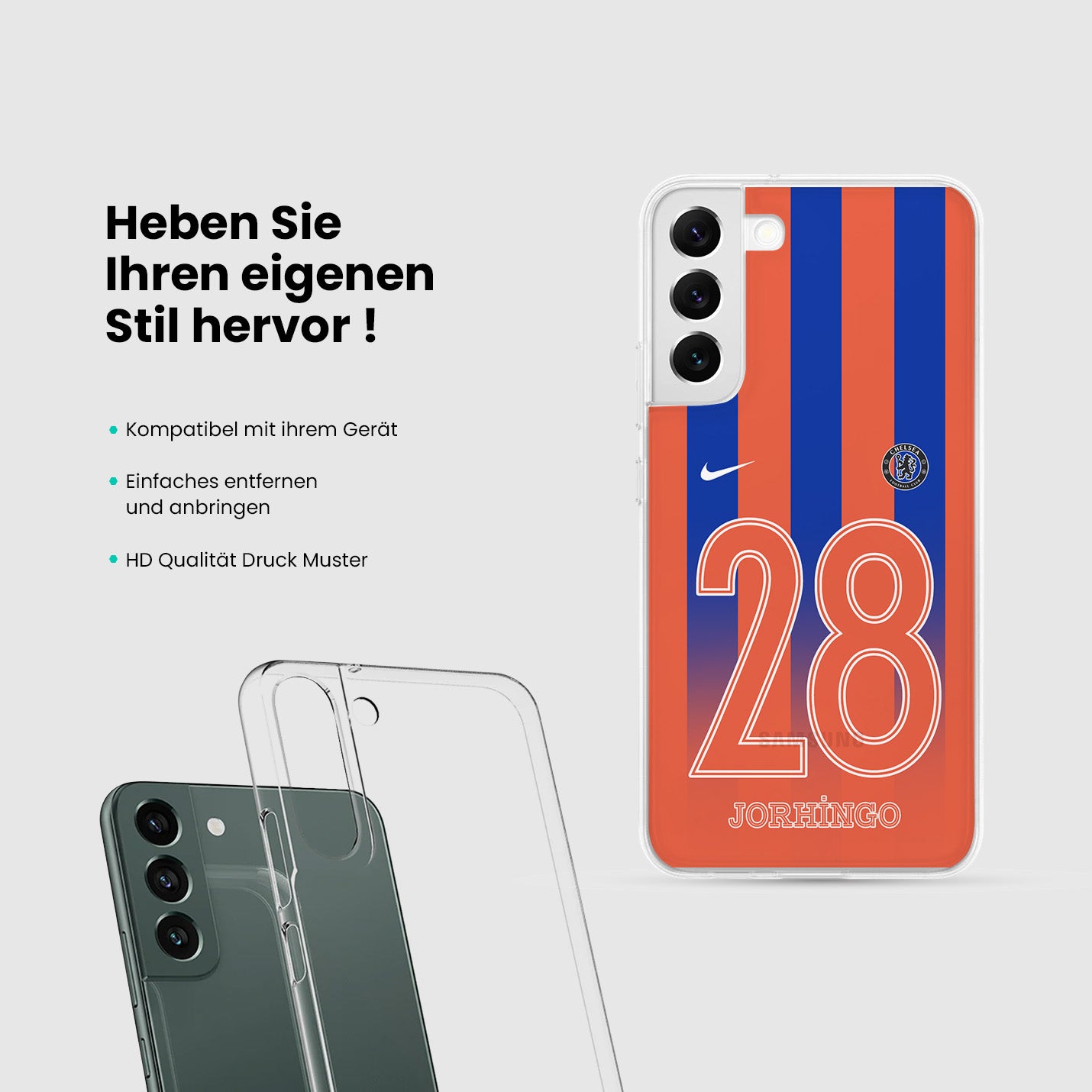 Personalisierte Chelsea Handyhülle - 1instaphone