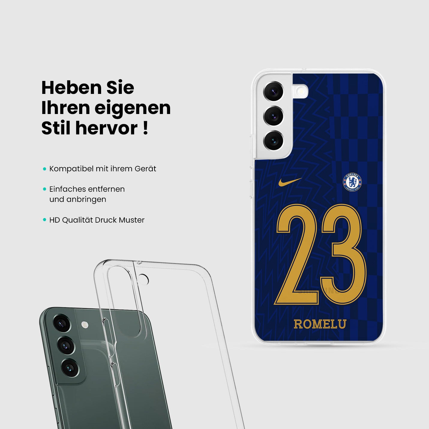 Personalisierte Chelsea Handyhülle - 1instaphone