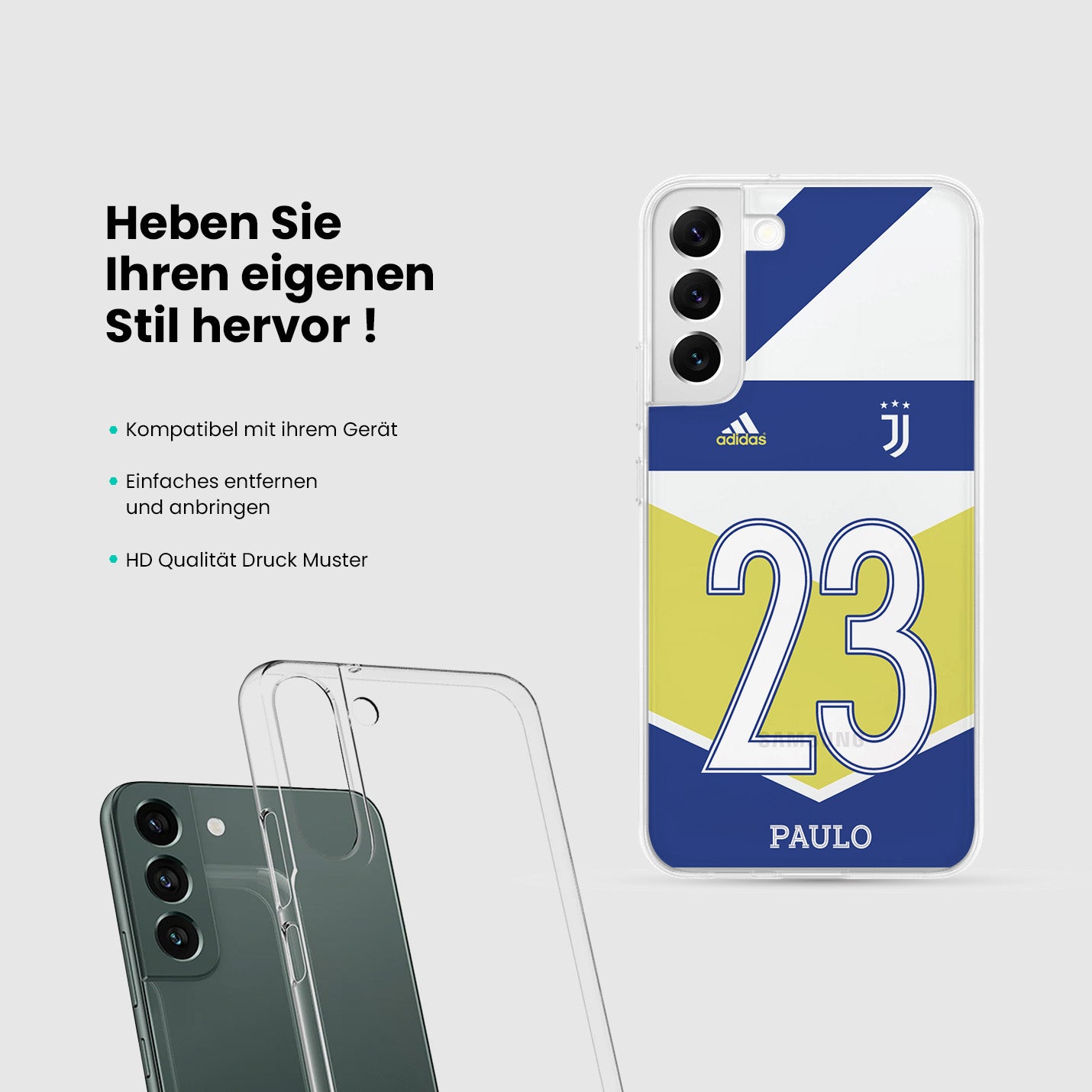 Personalisierte Juventus Handyhülle - 1instaphone