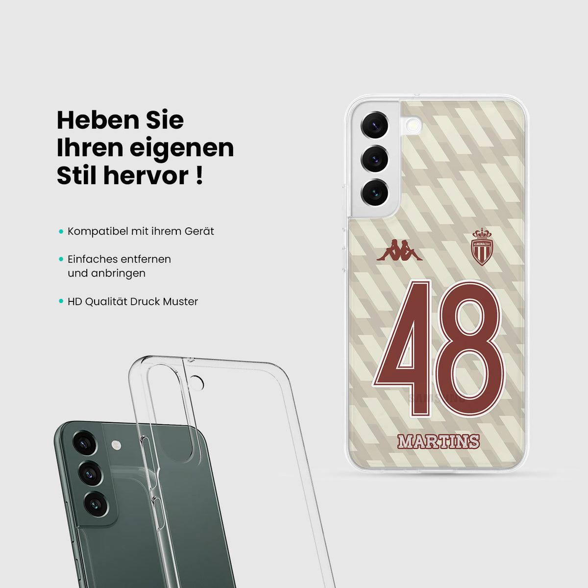 Personalisierte Monaco Handyhülle - 1instaphone