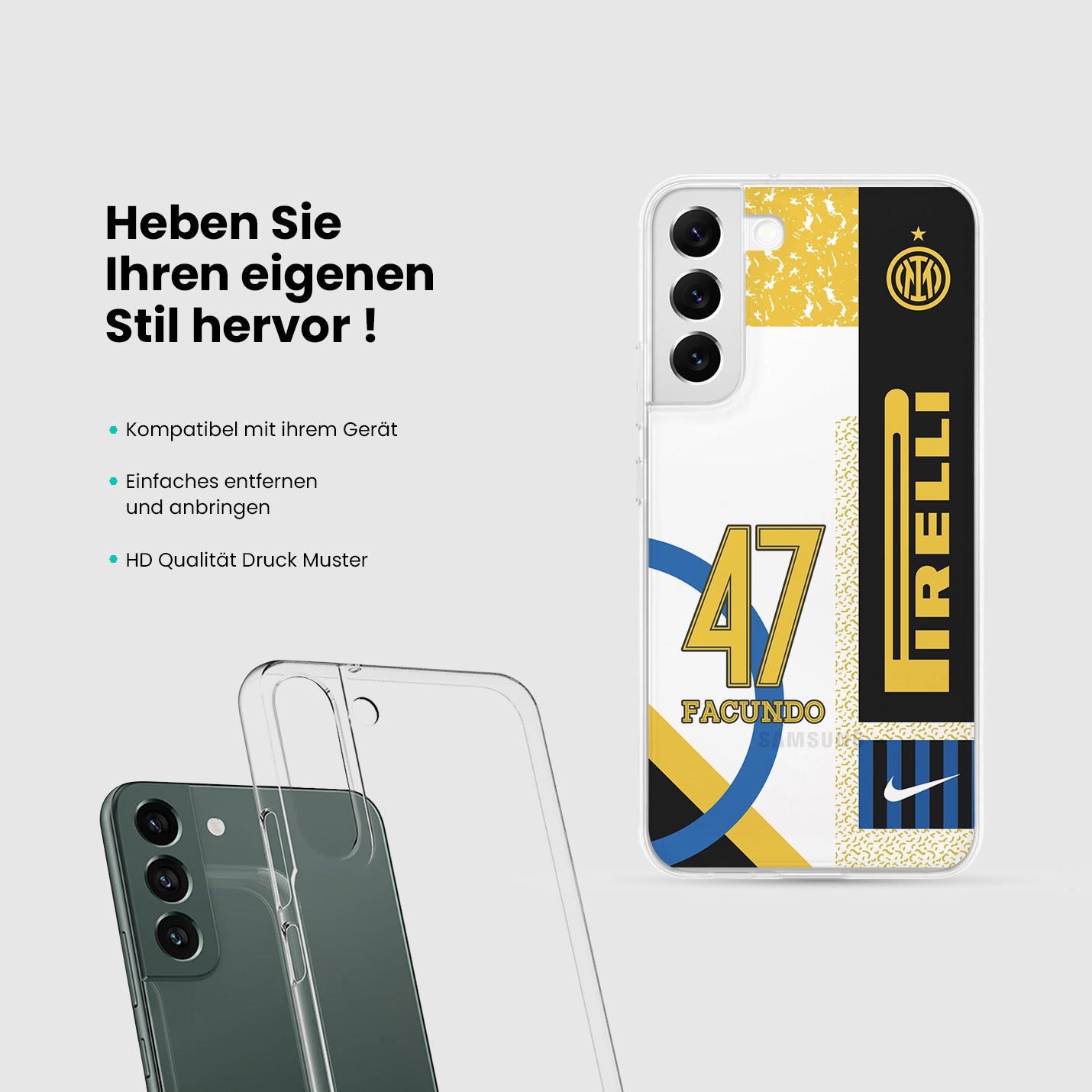 Personalisierte Internazionale Handyhülle - 1instaphone
