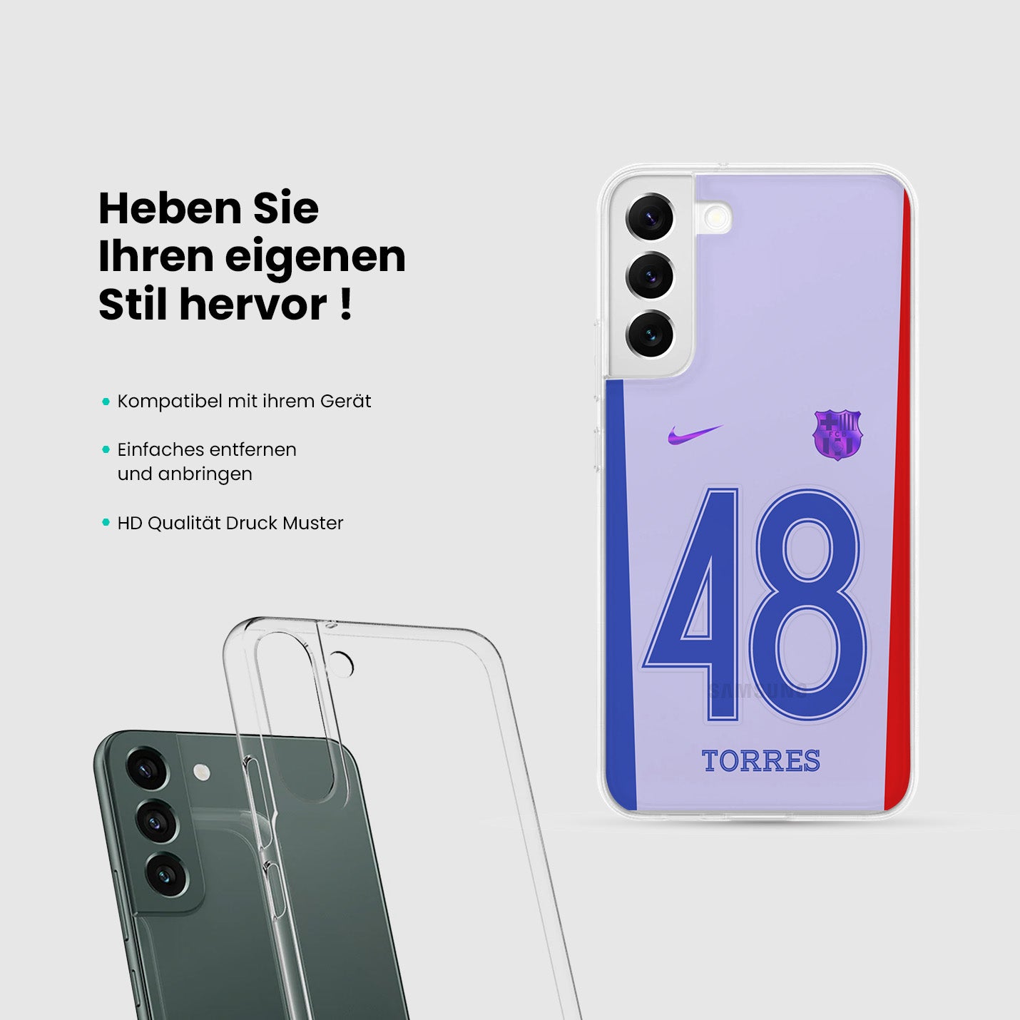 Personalisierte Barcelona Handyhülle - 1instaphone