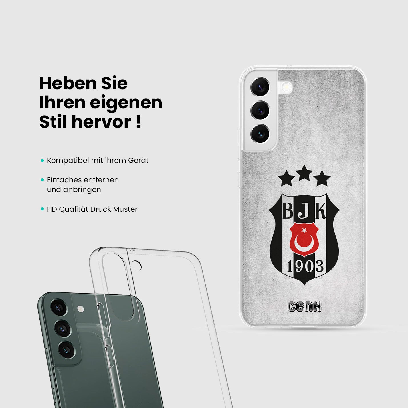 Besiktas Minimalist Hülle - 1instaphone
