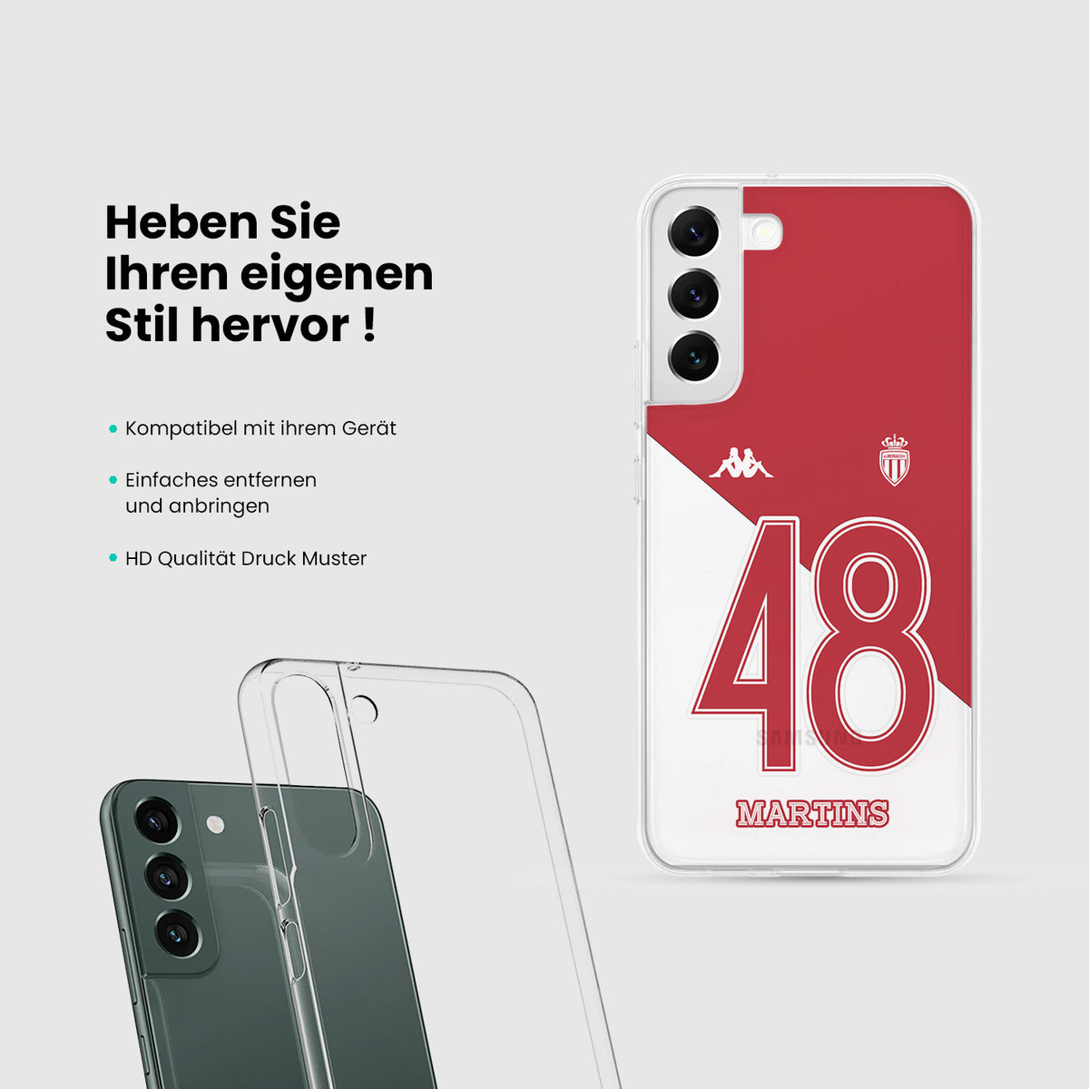 Personalisierte Monaco Handyhülle - 1instaphone