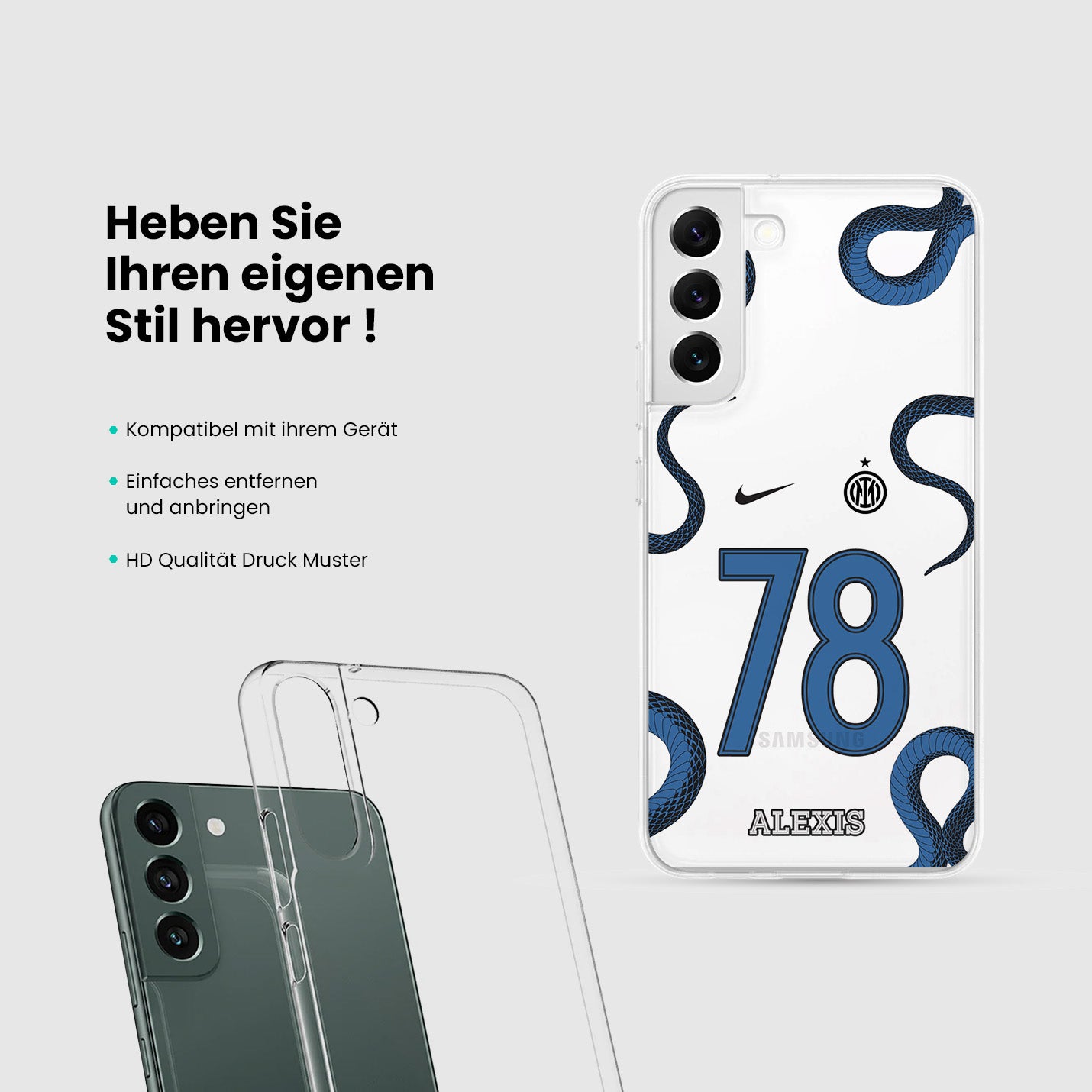 Personalisierte Internazionale Handyhülle - 1instaphone